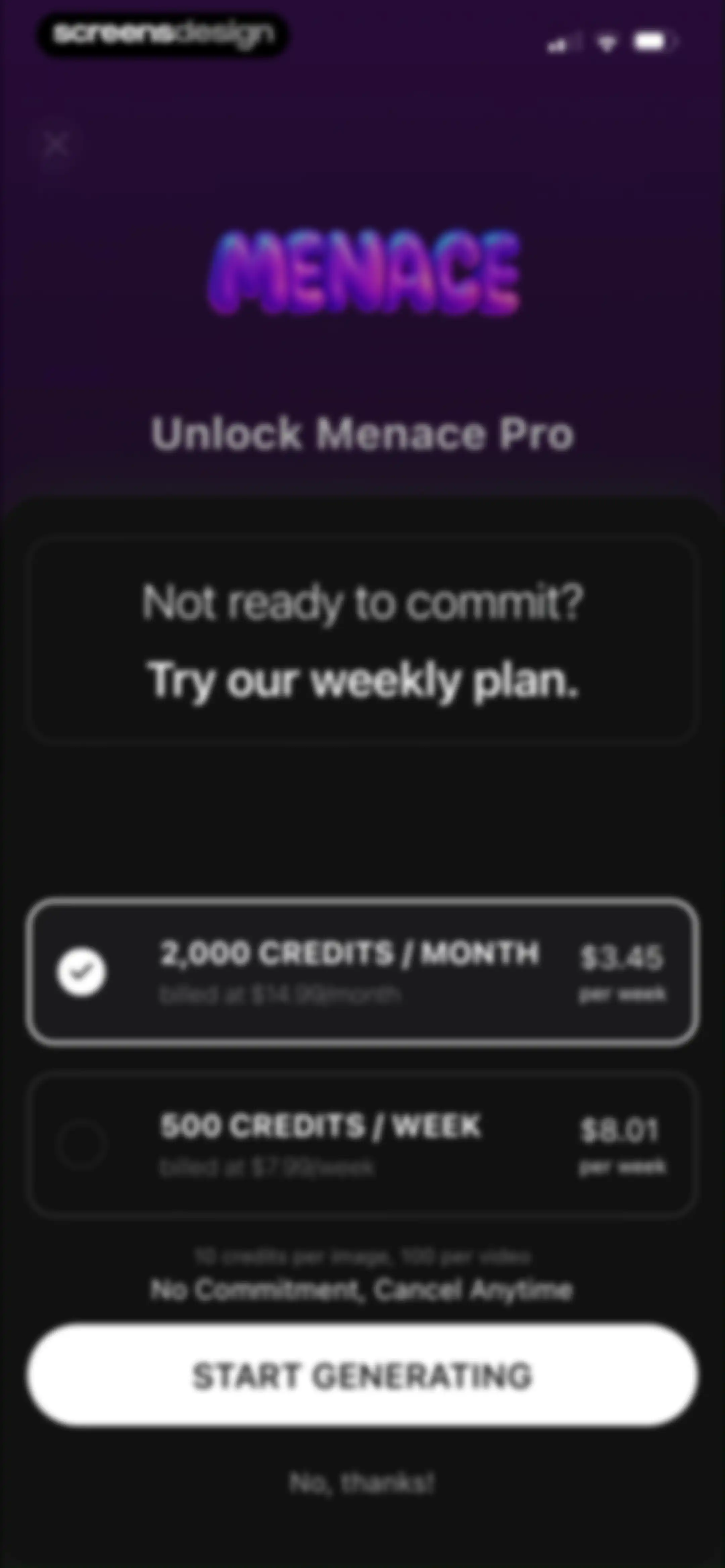 Menace: AI Photo Video Editor screen 15