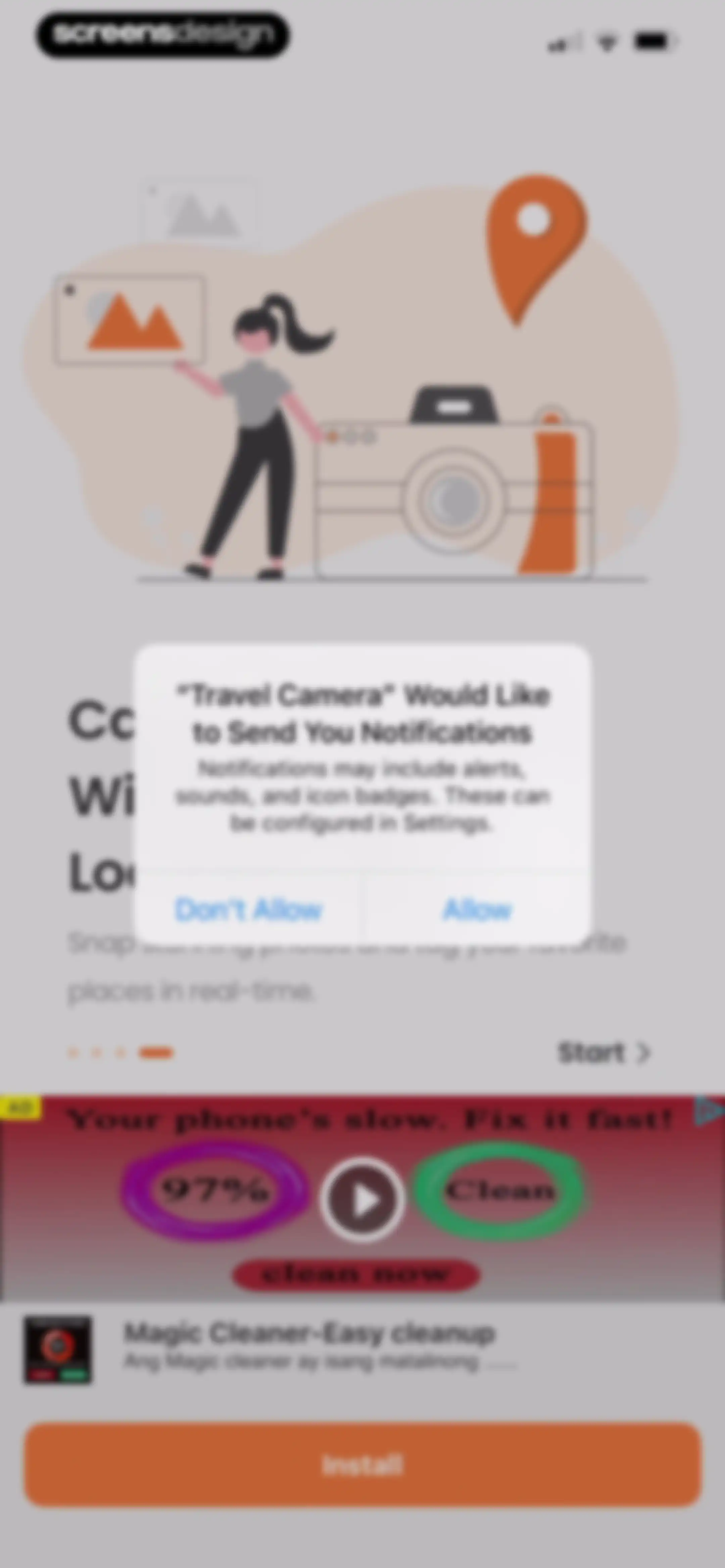 Travel Camera & Compass screen 8
