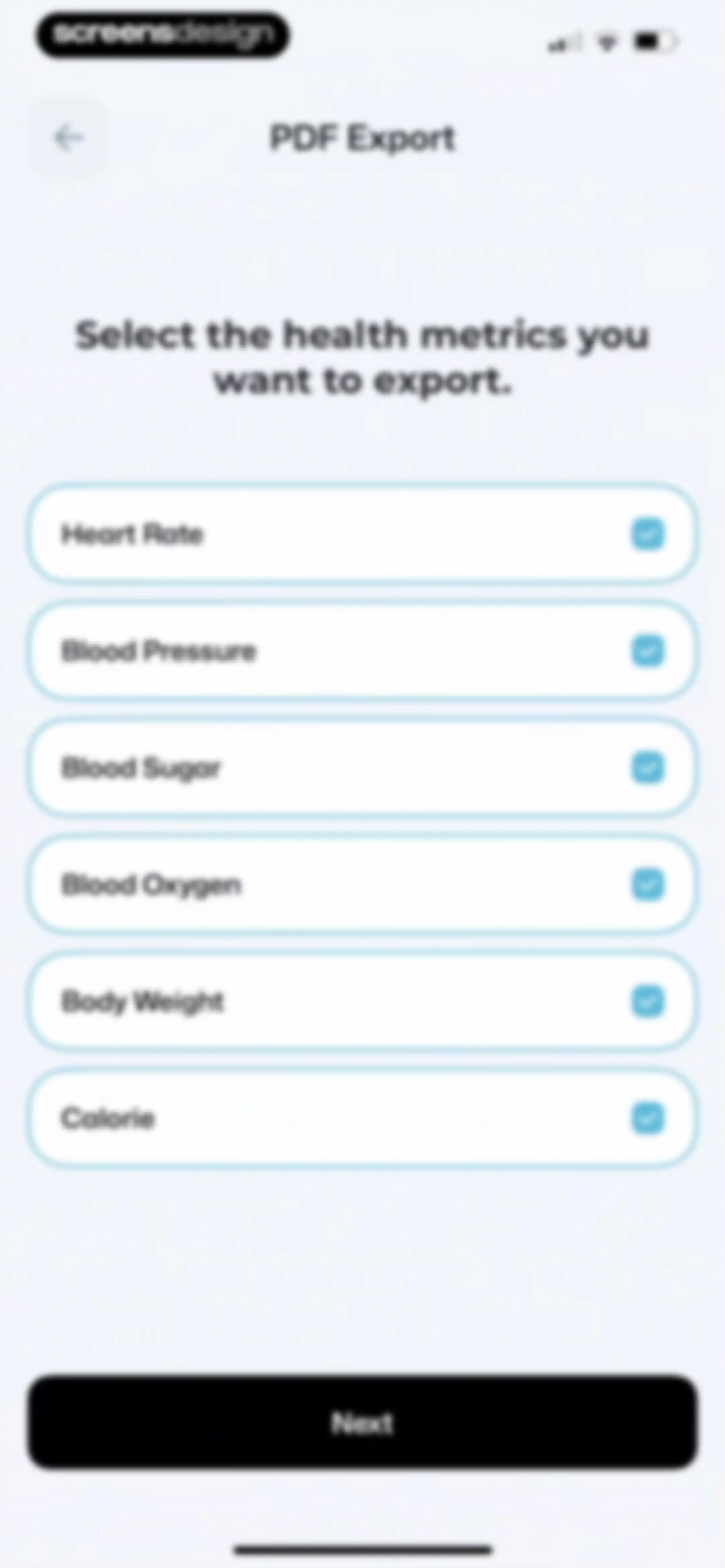 Wellance – AI Health & Balance screen 145