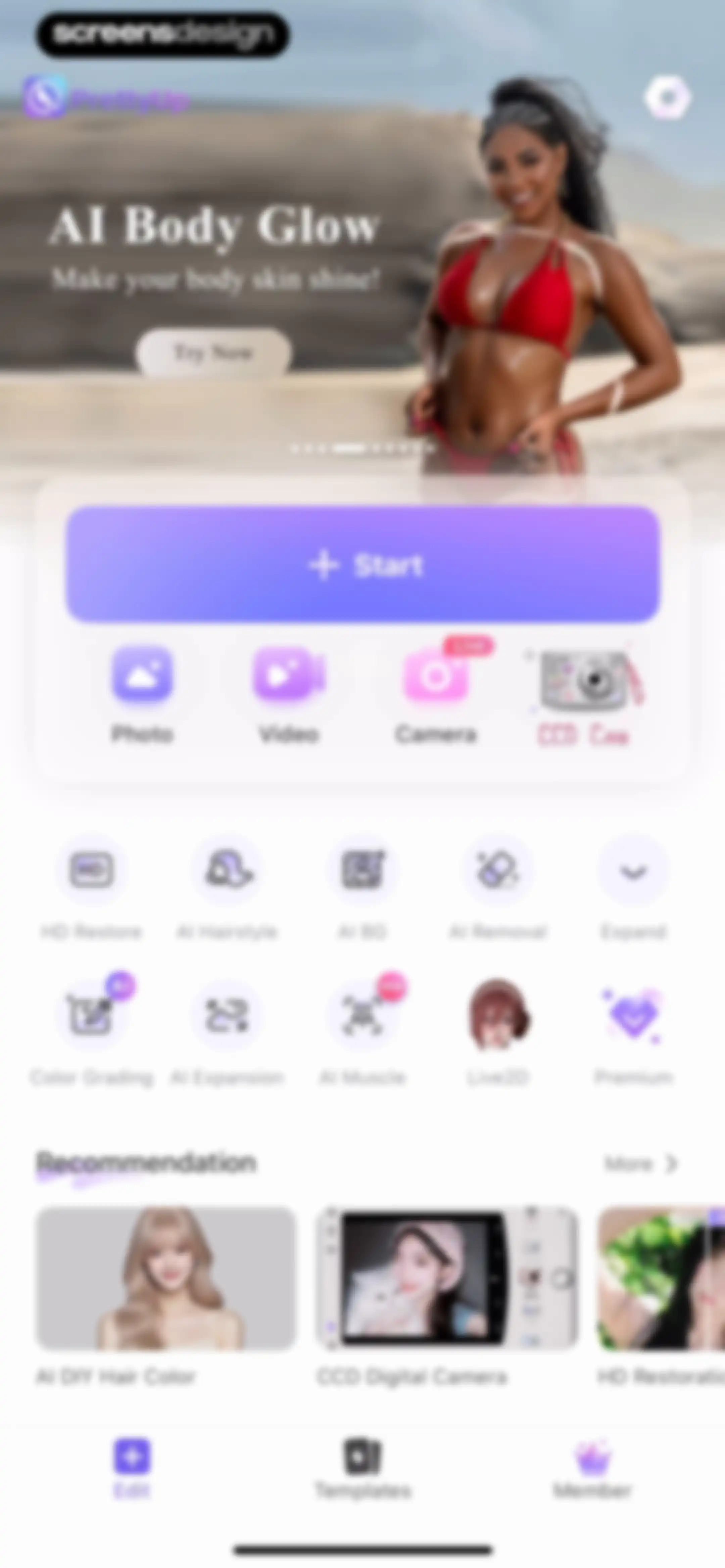 PrettyUp - Body Editor Video screen 80