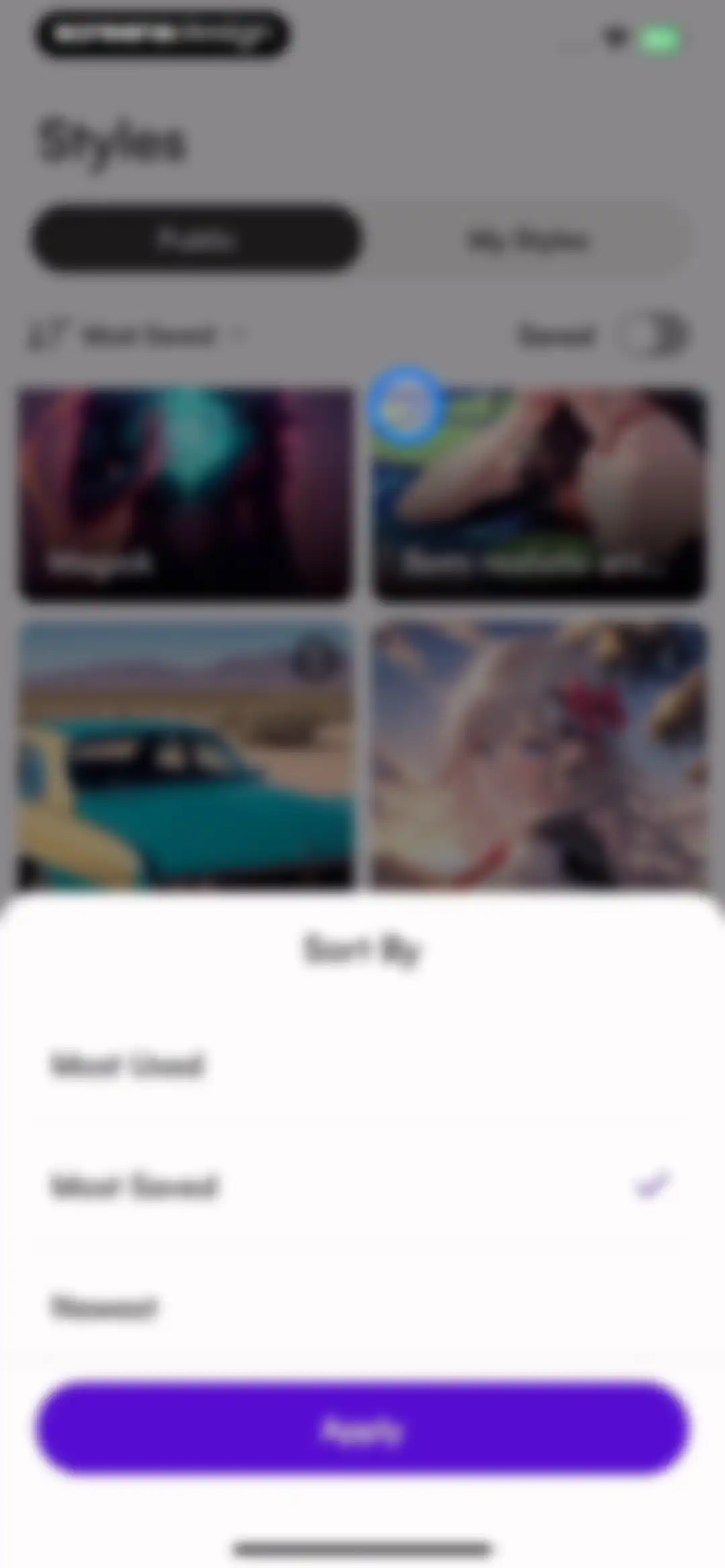 starryai - AI Photo Generator screen 83