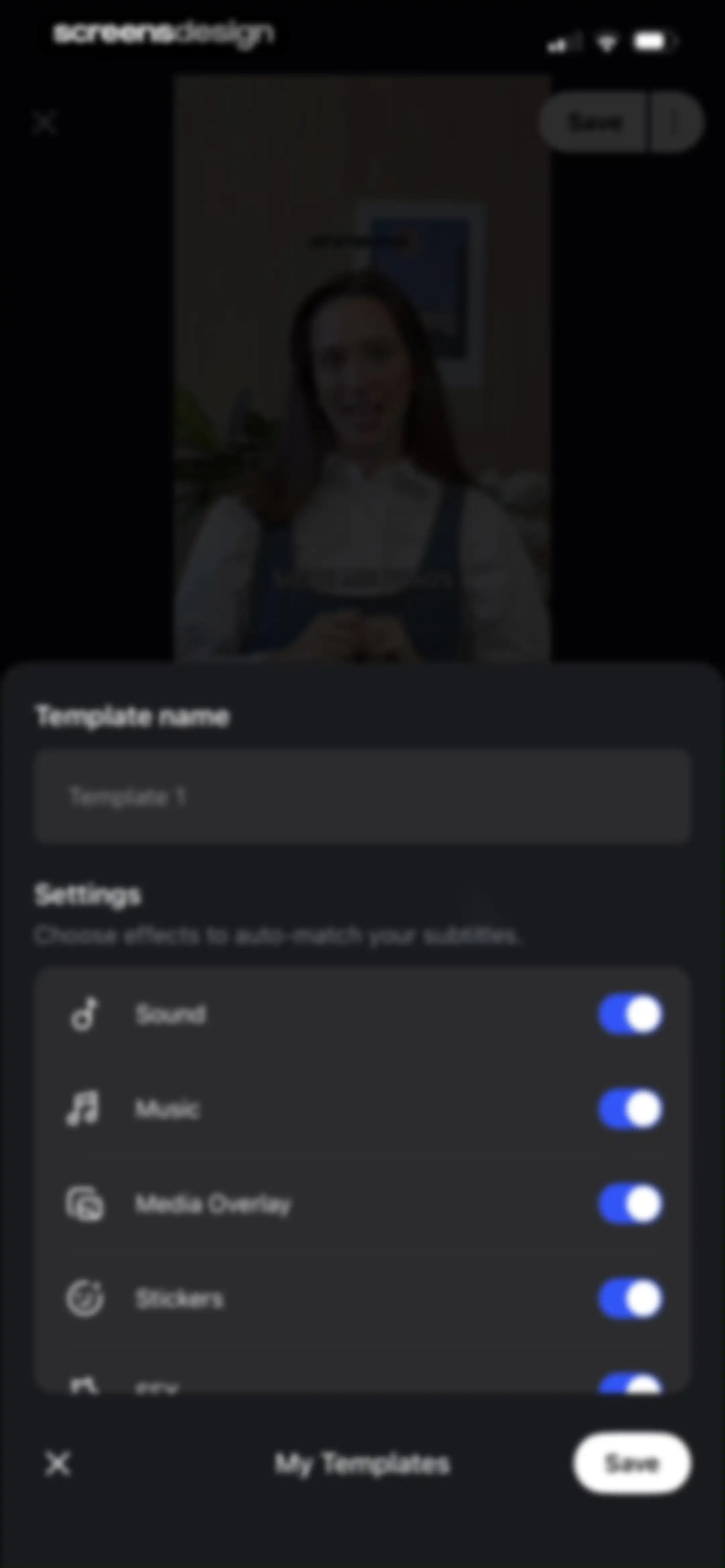 Vmake Labs: create viral video screen 41
