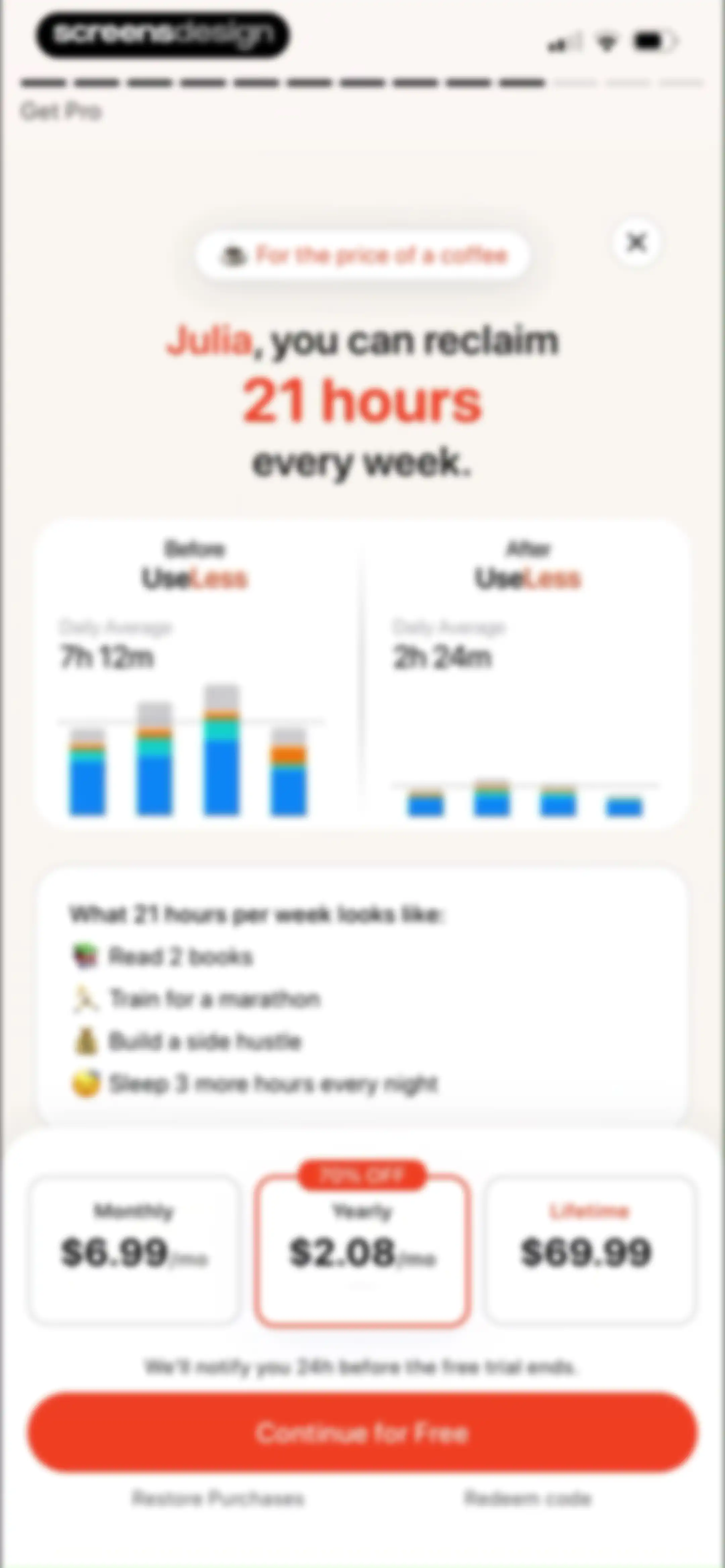 Useless - Screen Time Control screen 22