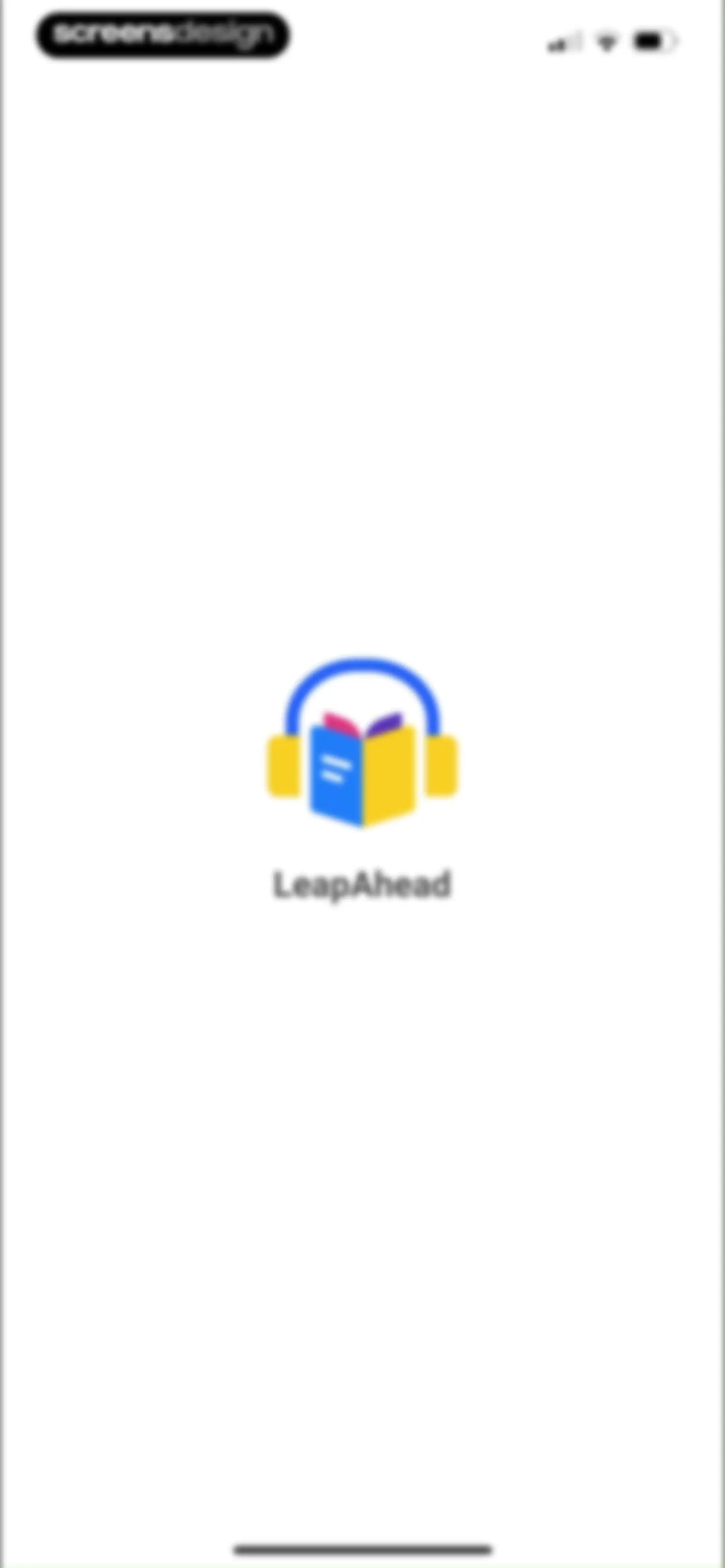LeapAhead-Daily Book Cast screen 1