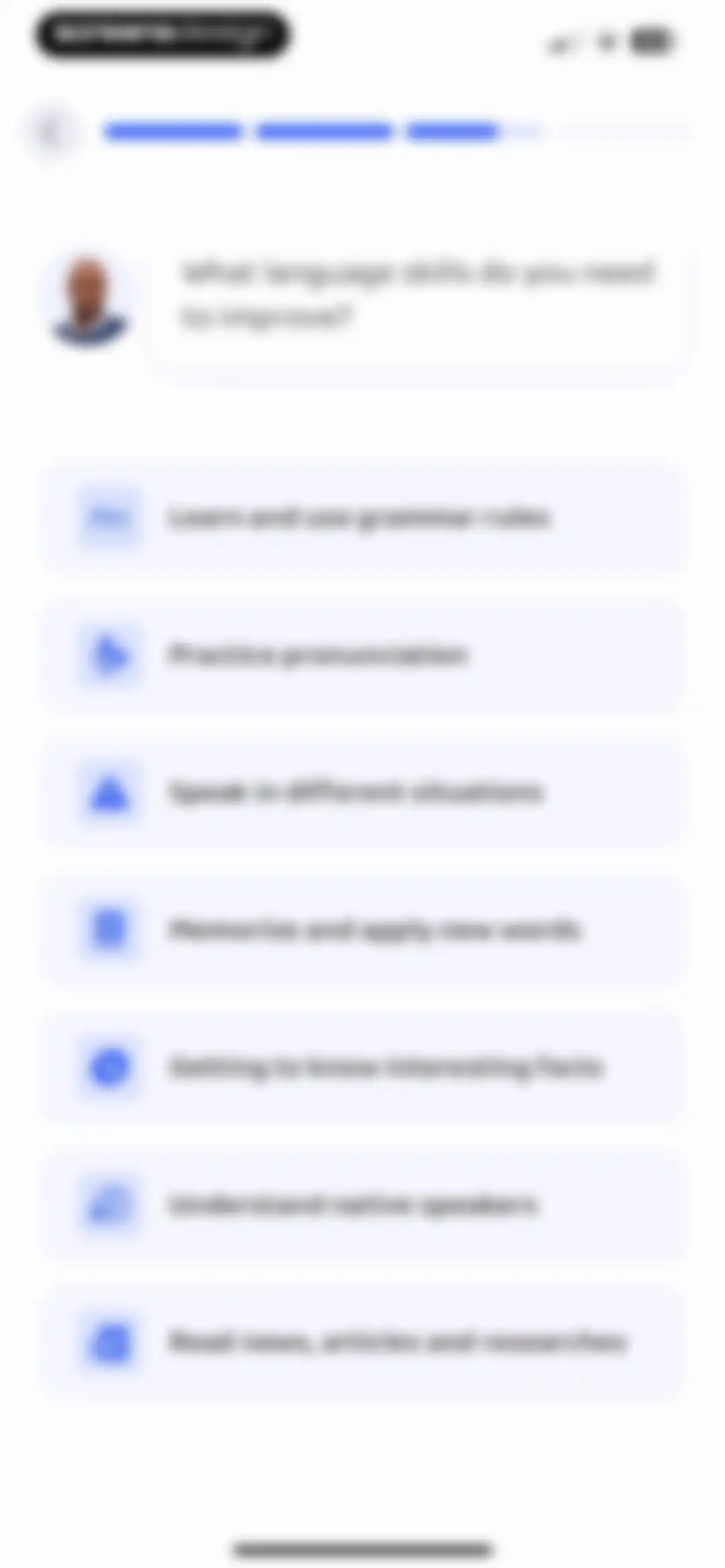 Praktika – AI Language Tutor screen 16
