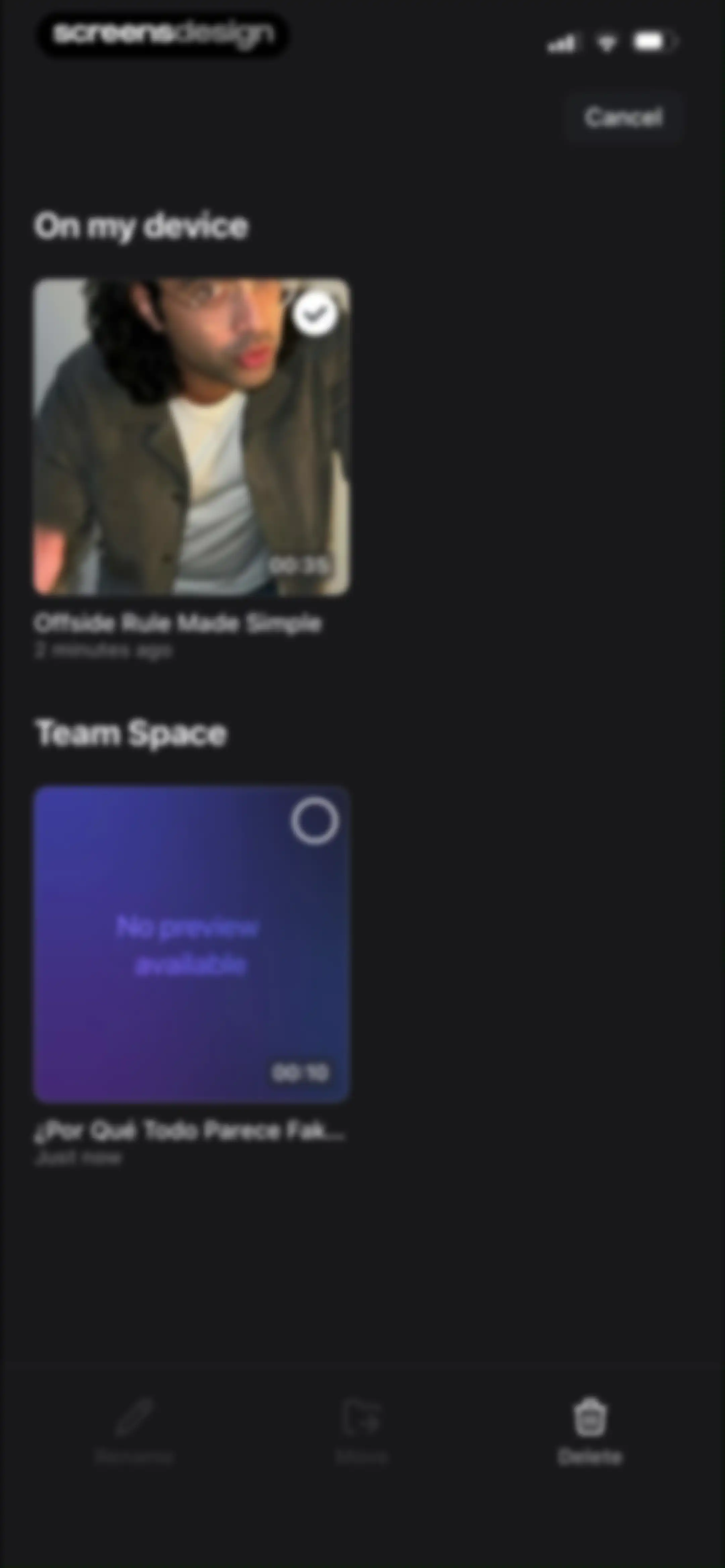 VEED Shorts: AI videos screen 83