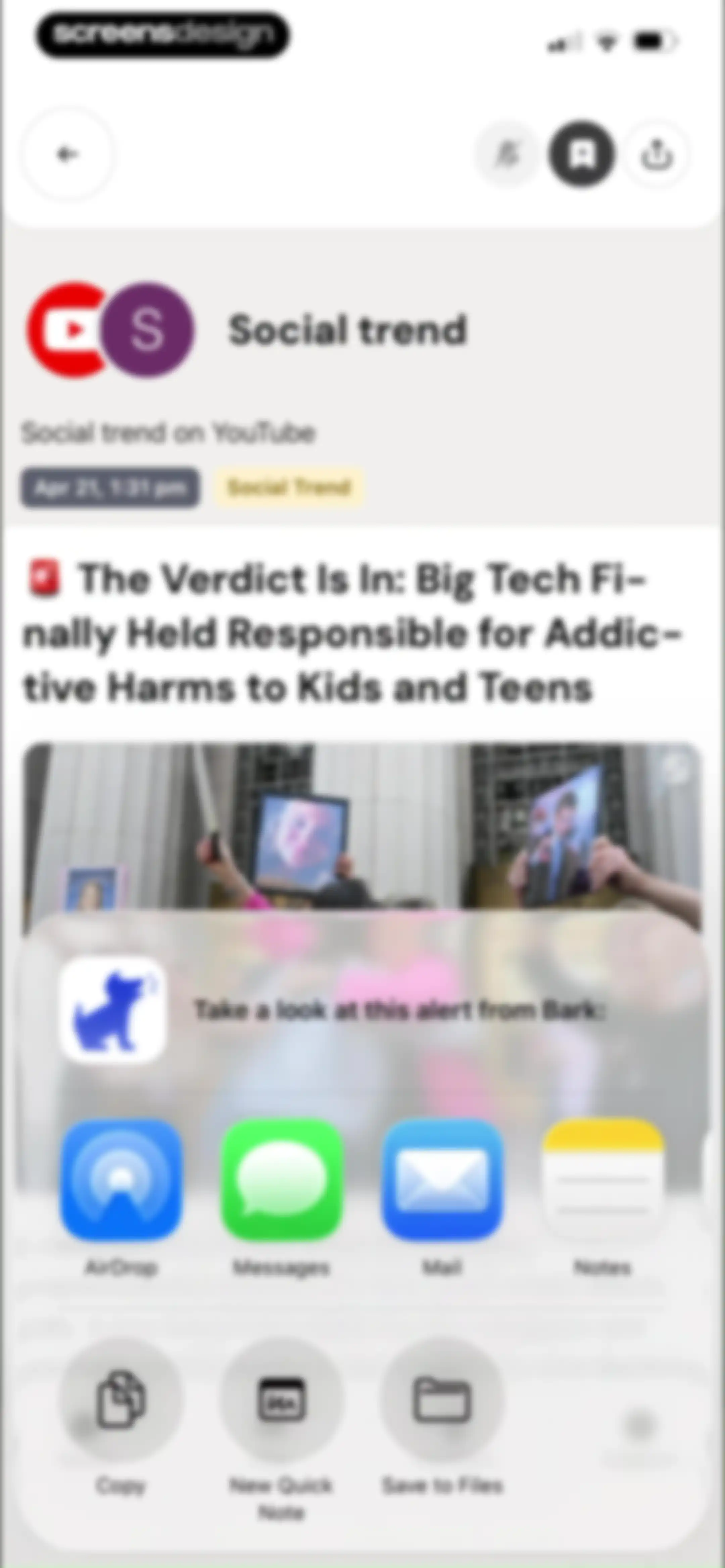 Bark - Parental Controls screen 77