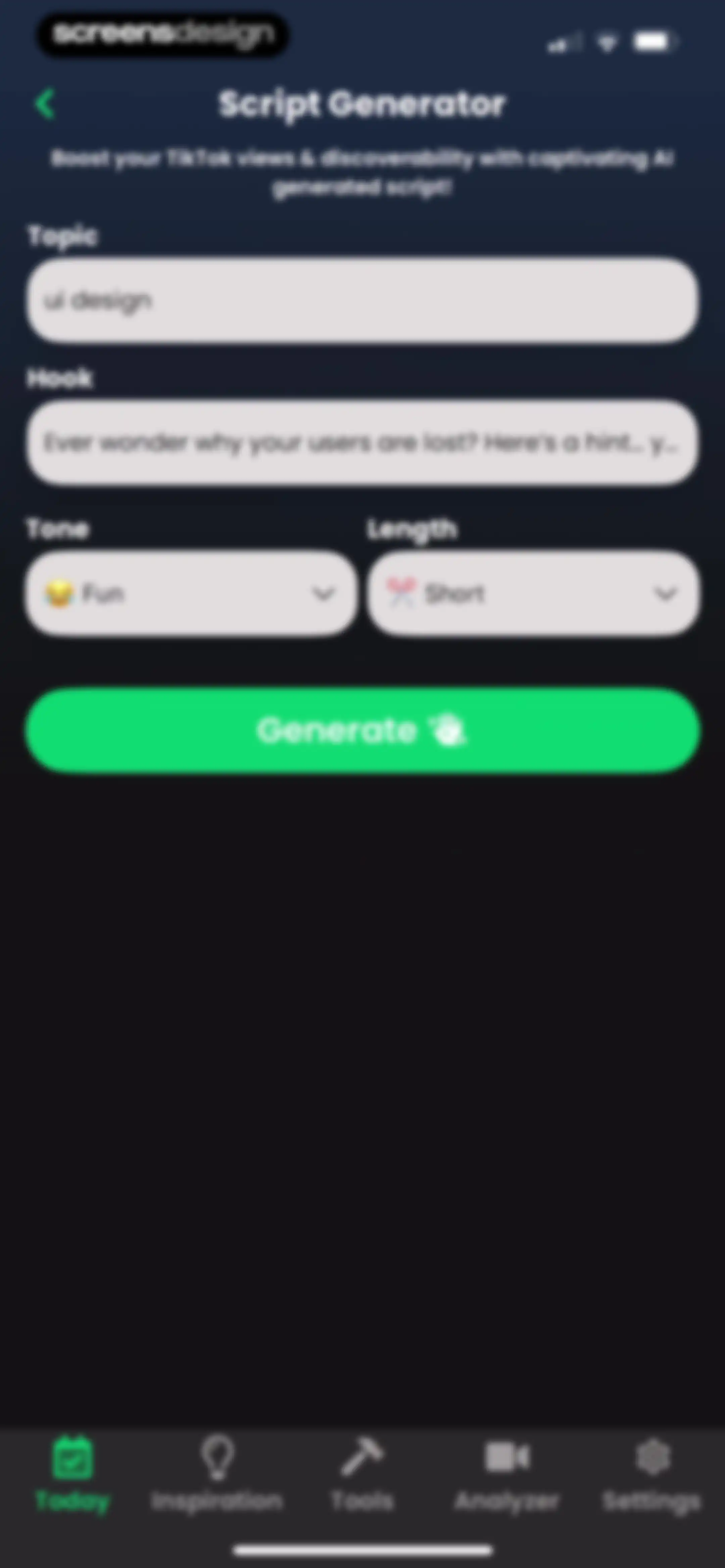 TrendTok Analytics & Tracker screen 39