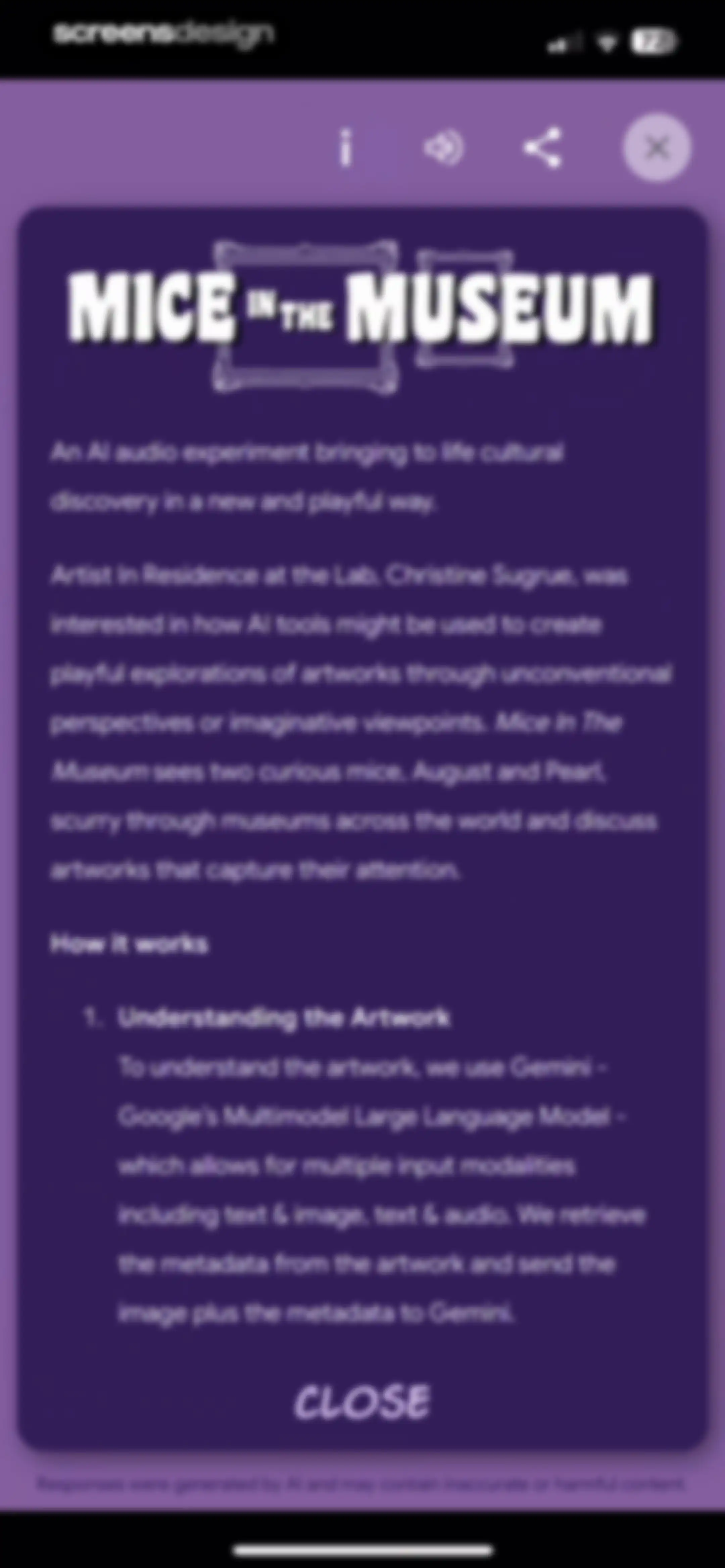 Google Arts & Culture screen 142