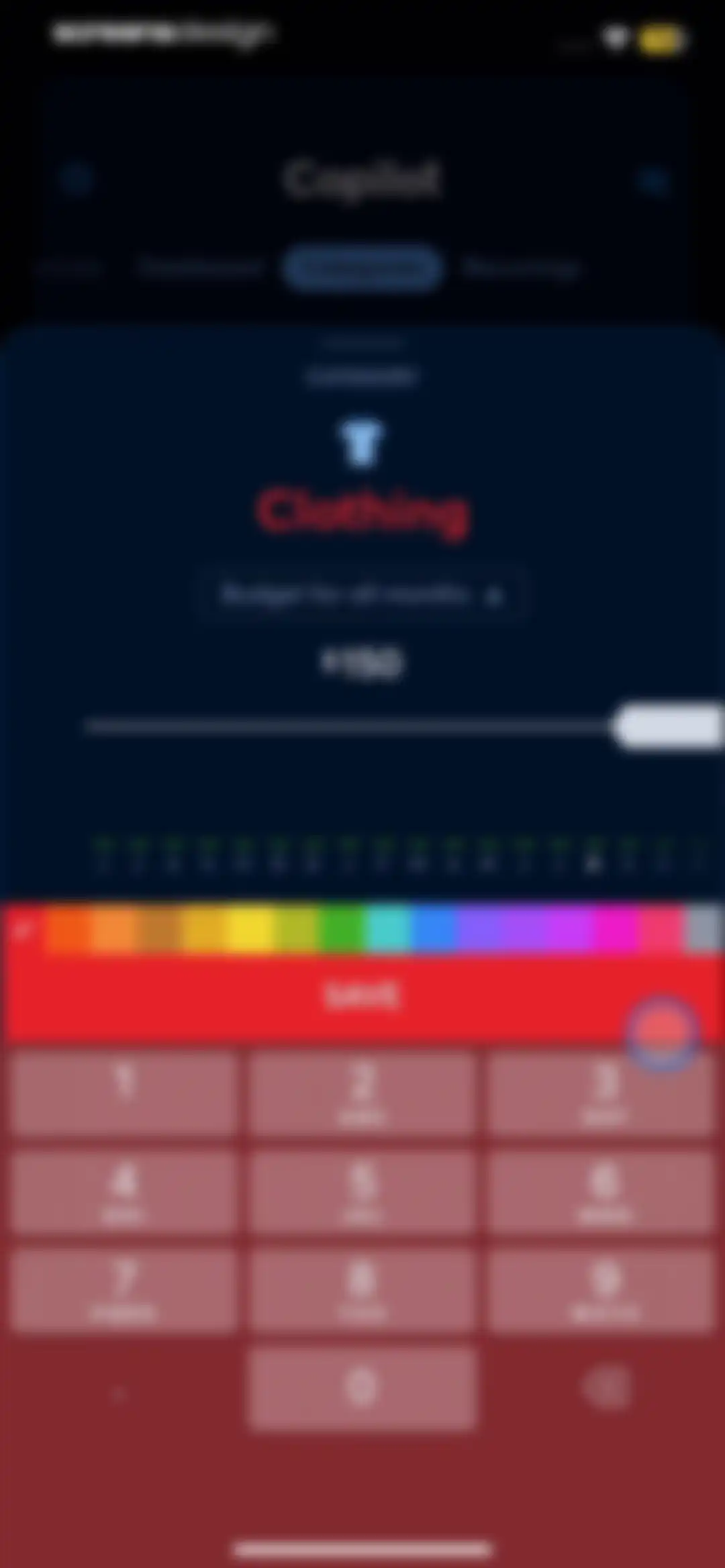 Copilot: Track & Budget Money screen 63