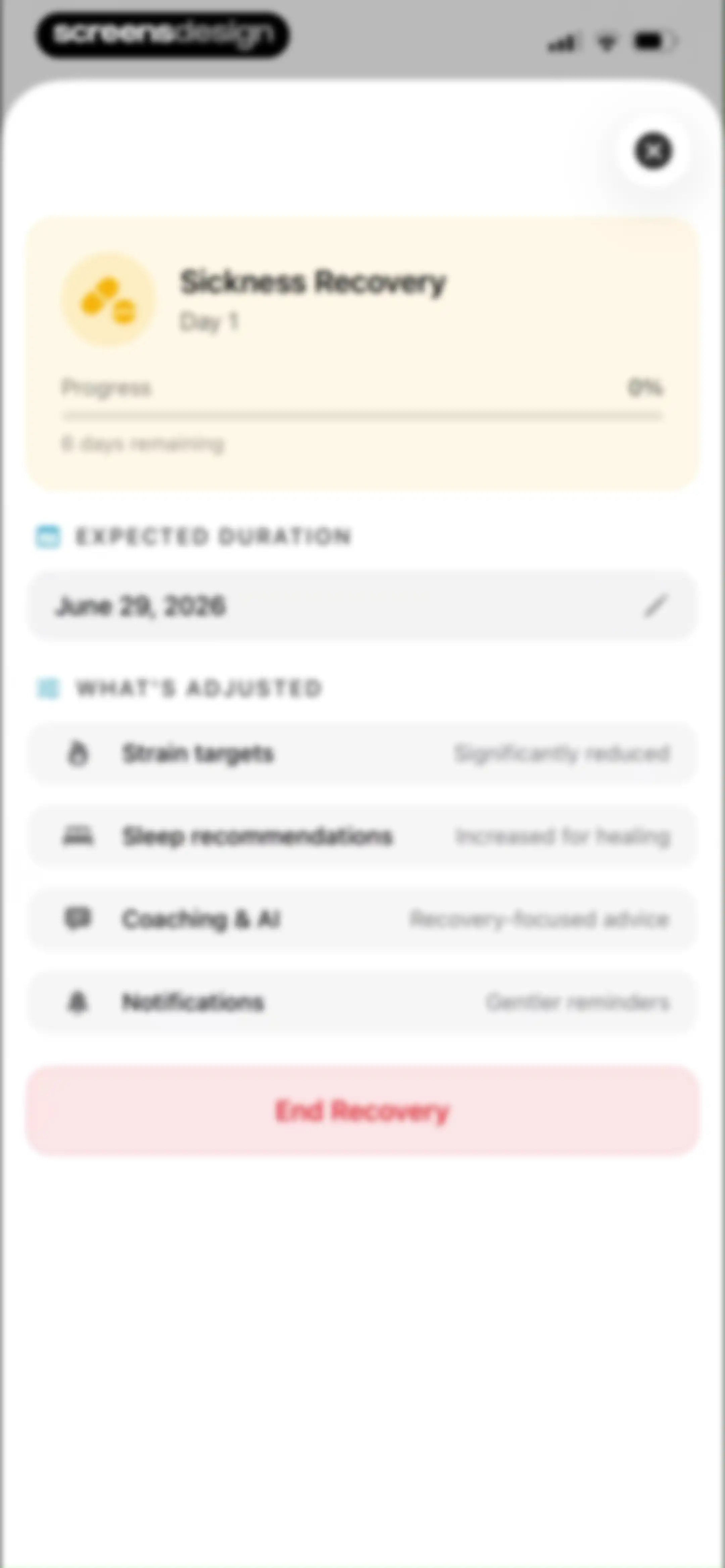 Livity: Sleep & Health Tracker screen 118