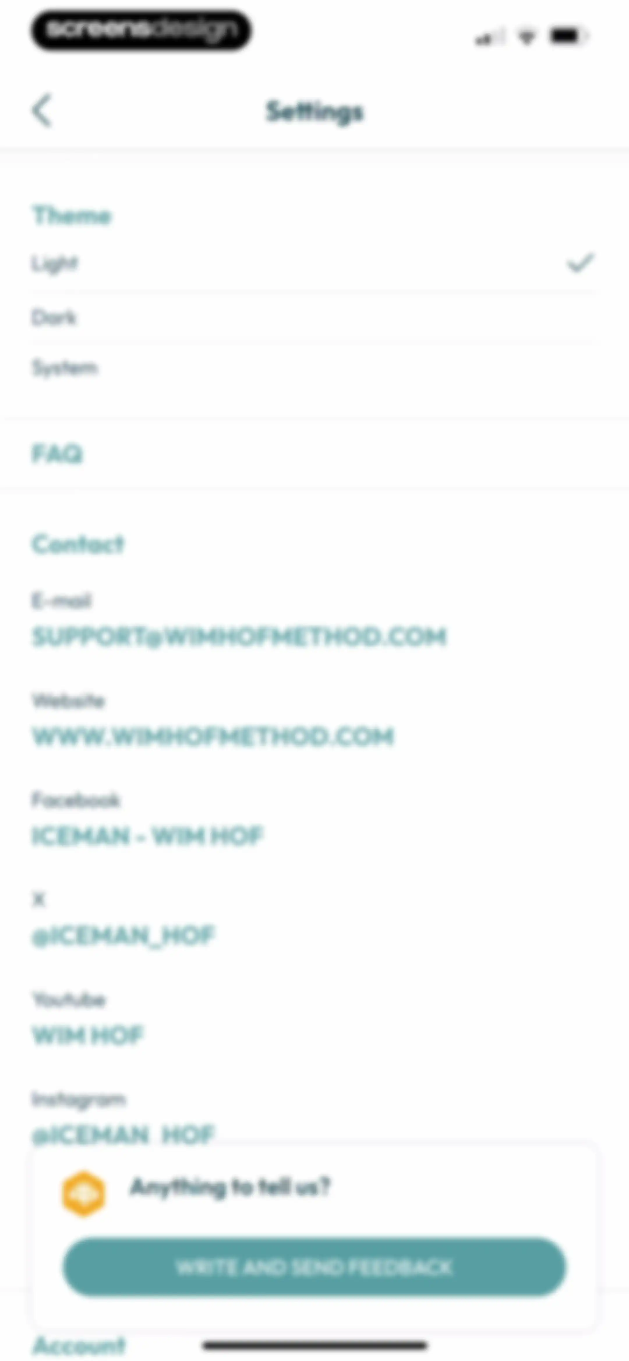 Wim Hof Method: Breathwork screen 137