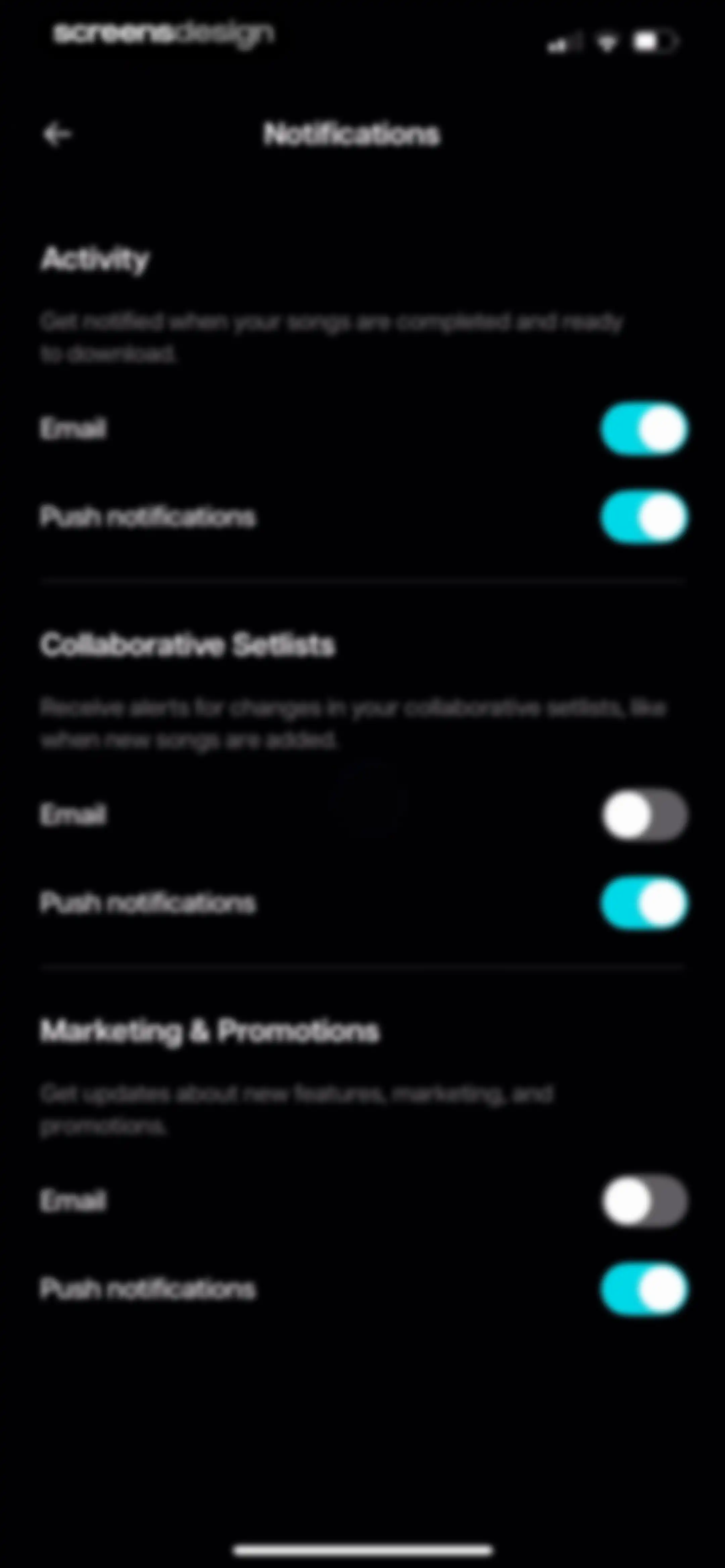 Moises: The Musician's App screen 93