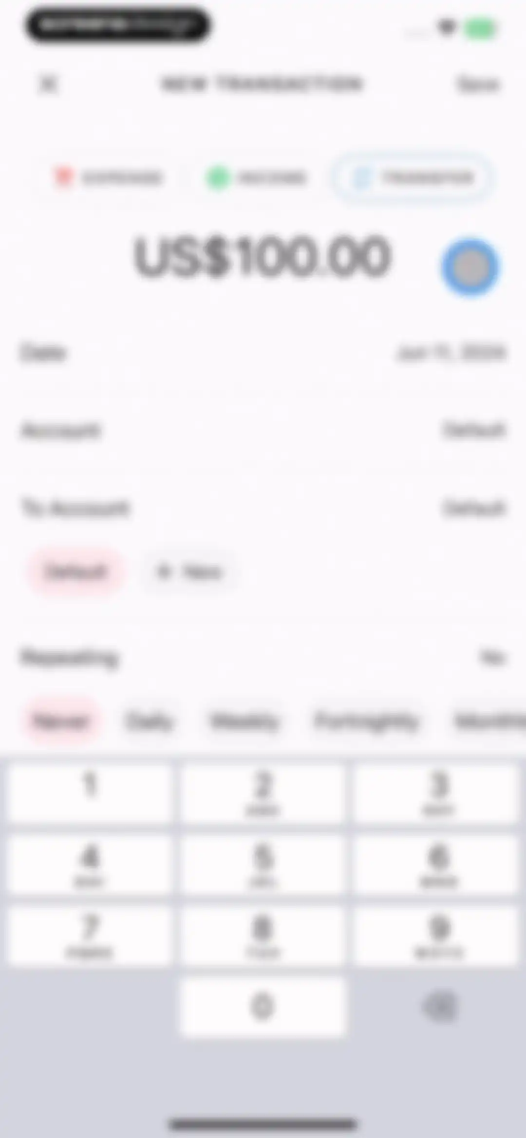 Budget Planner App - Fleur screen 13