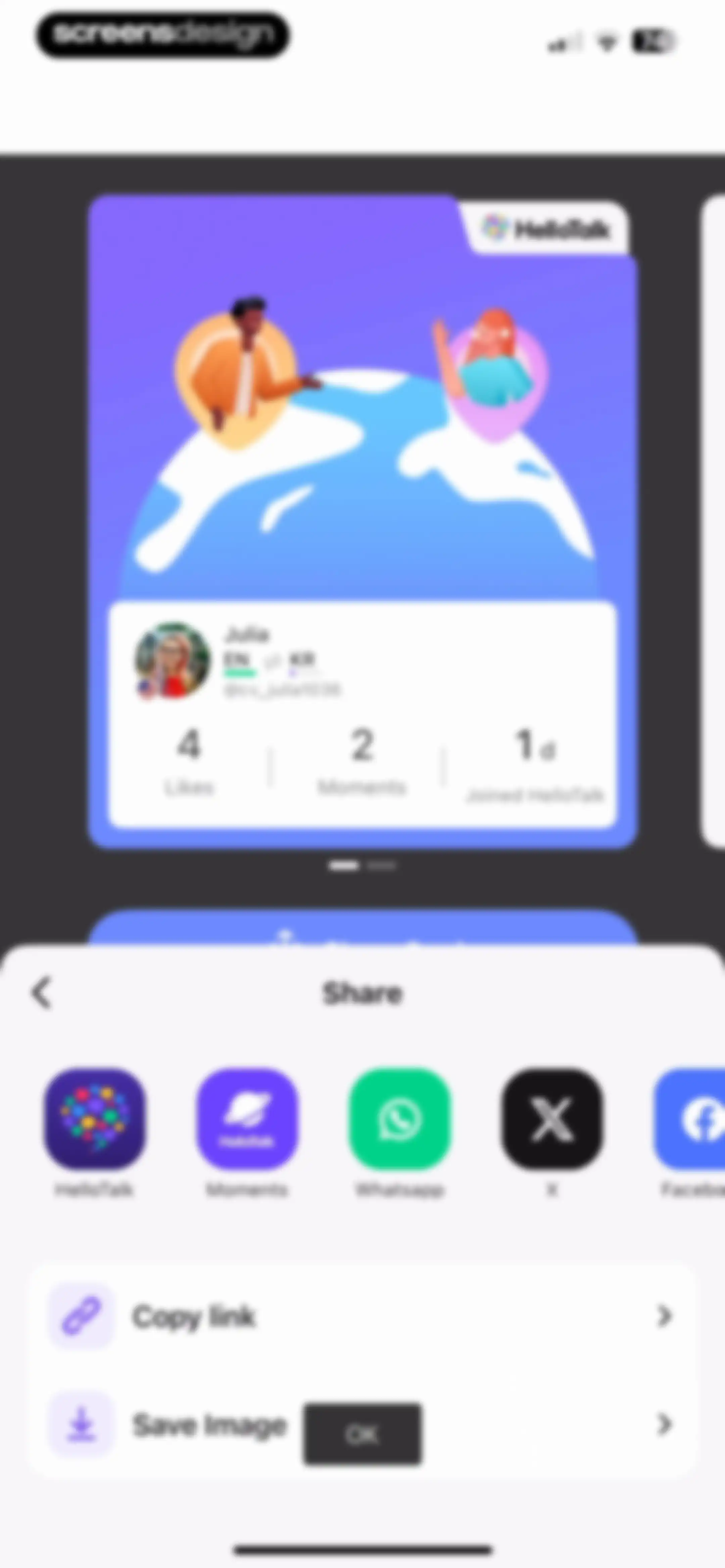 HelloTalk - Language Learning screen 221