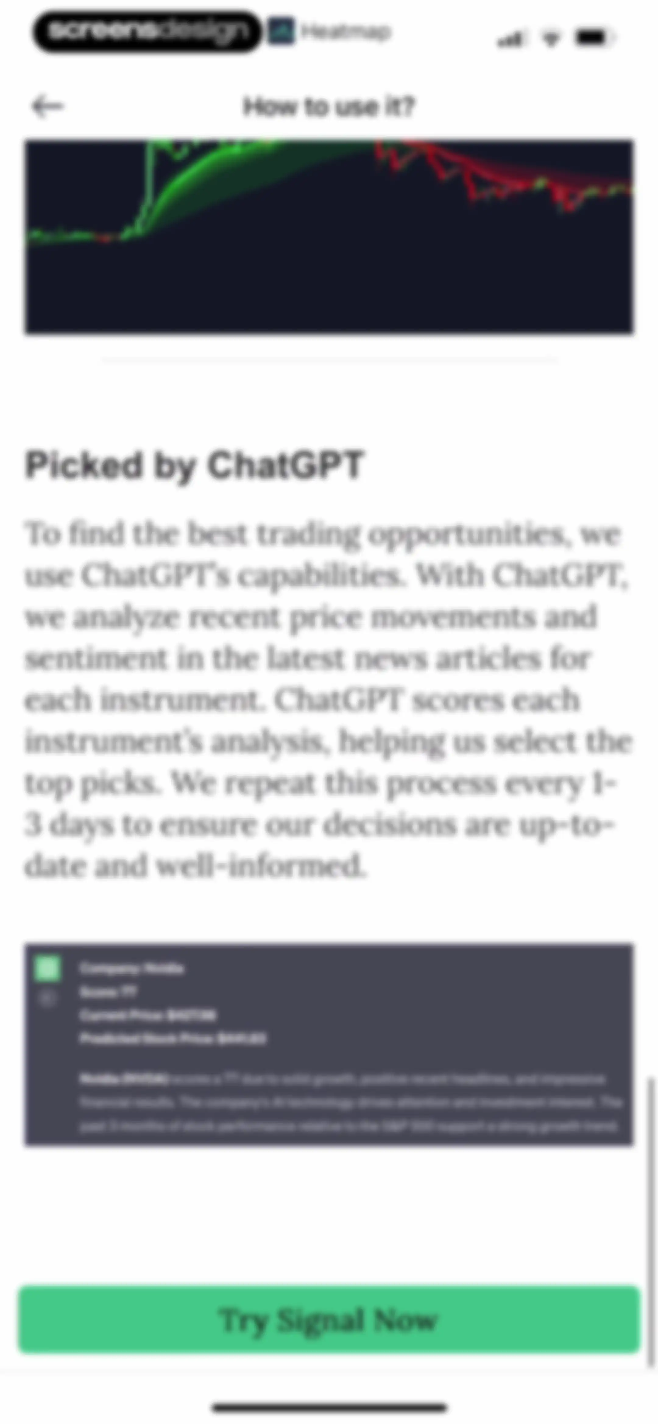 Trading Ideas Driven by AI screen 8