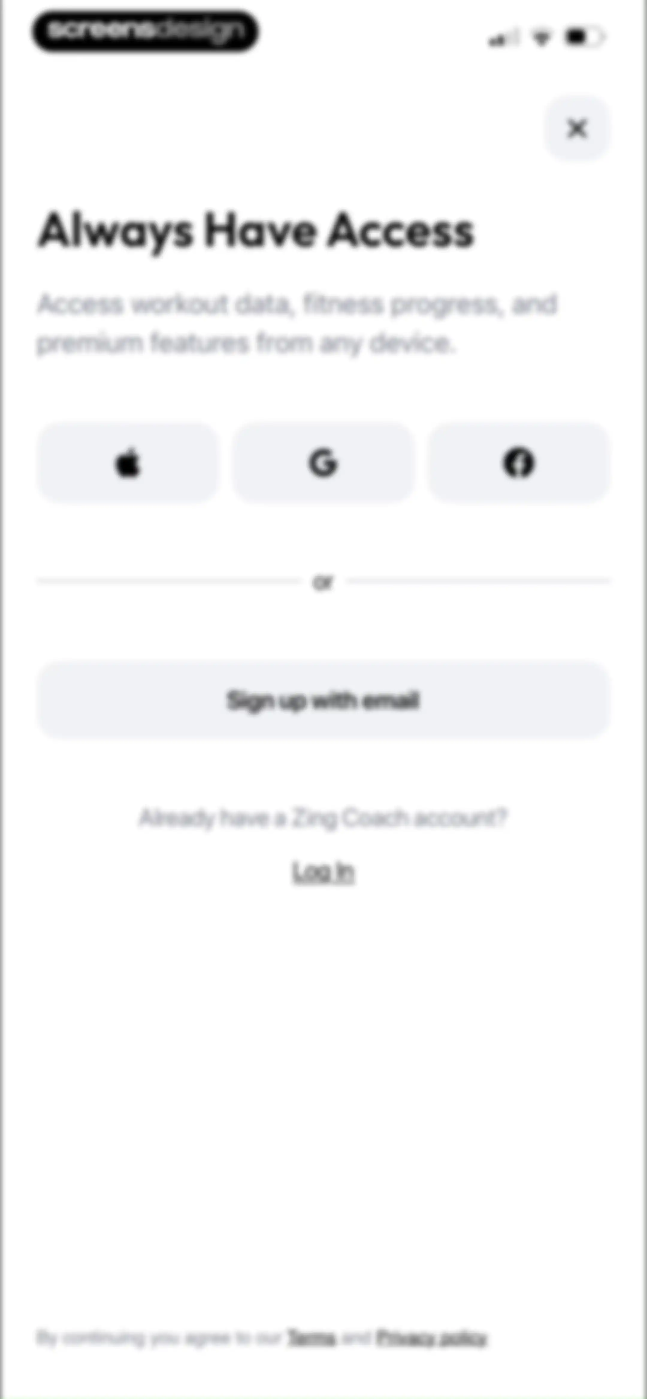 Zing AI: Home & Gym Workouts screen 218