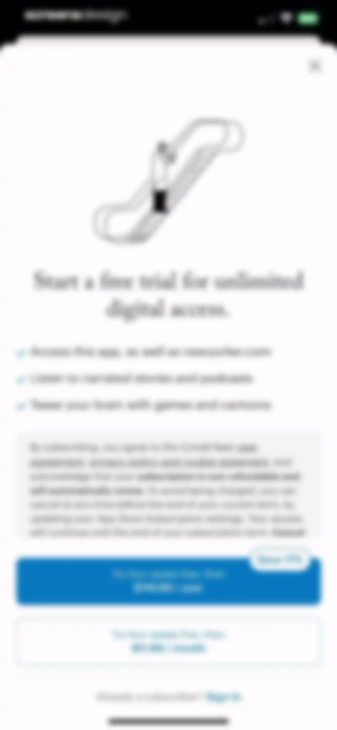 The New Yorker screen 3