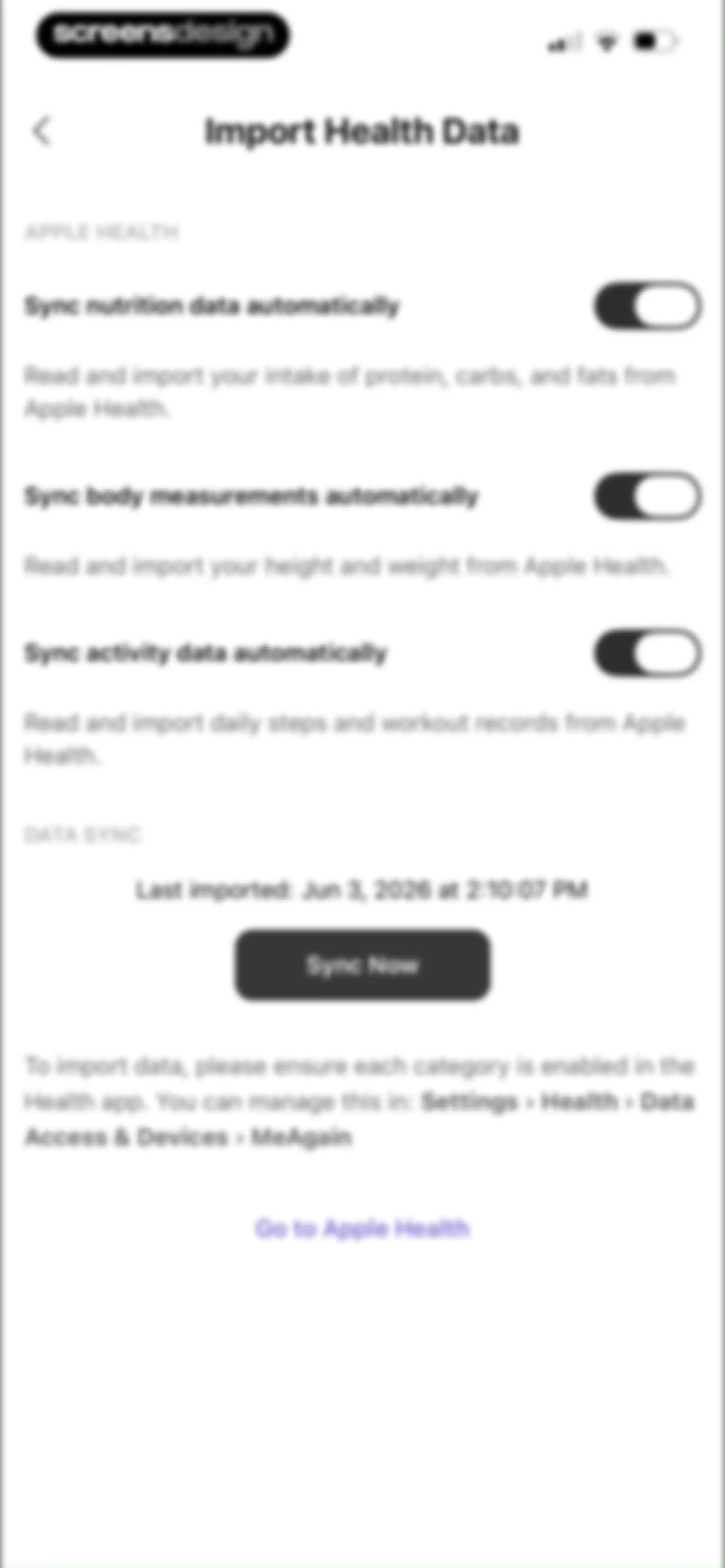 MeAgain: GLP-1 Tracker App screen 180
