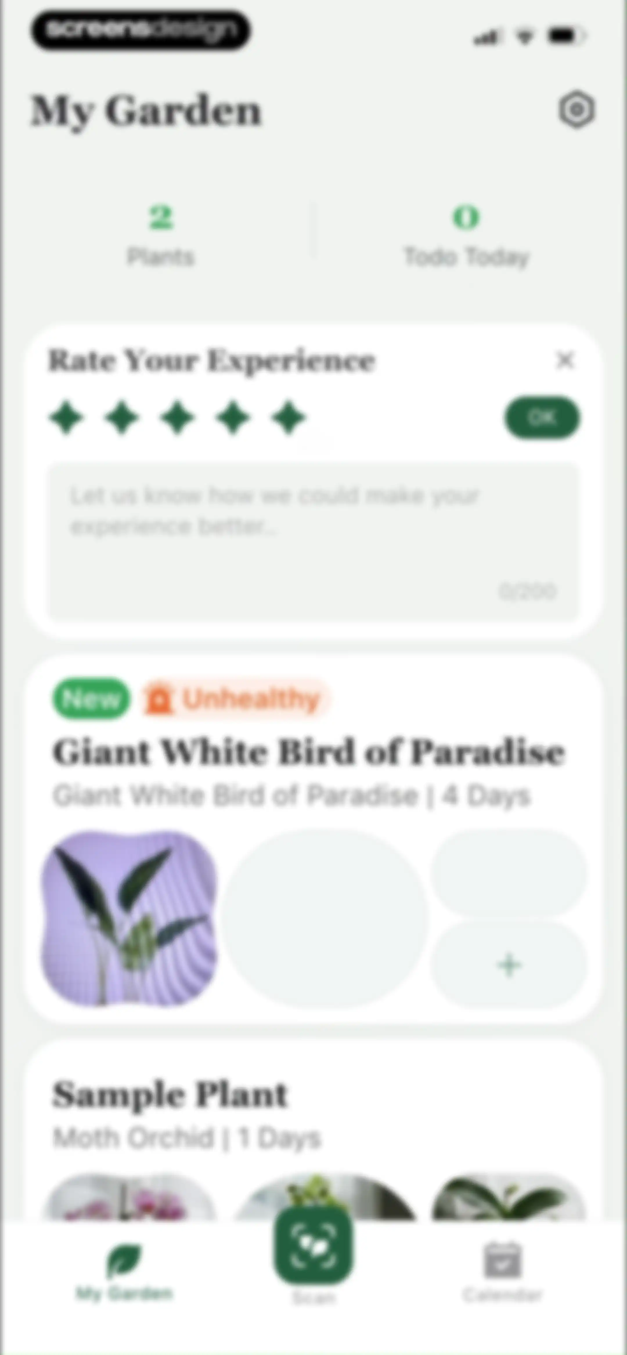 PlantAID:identifier&care guide screen 59