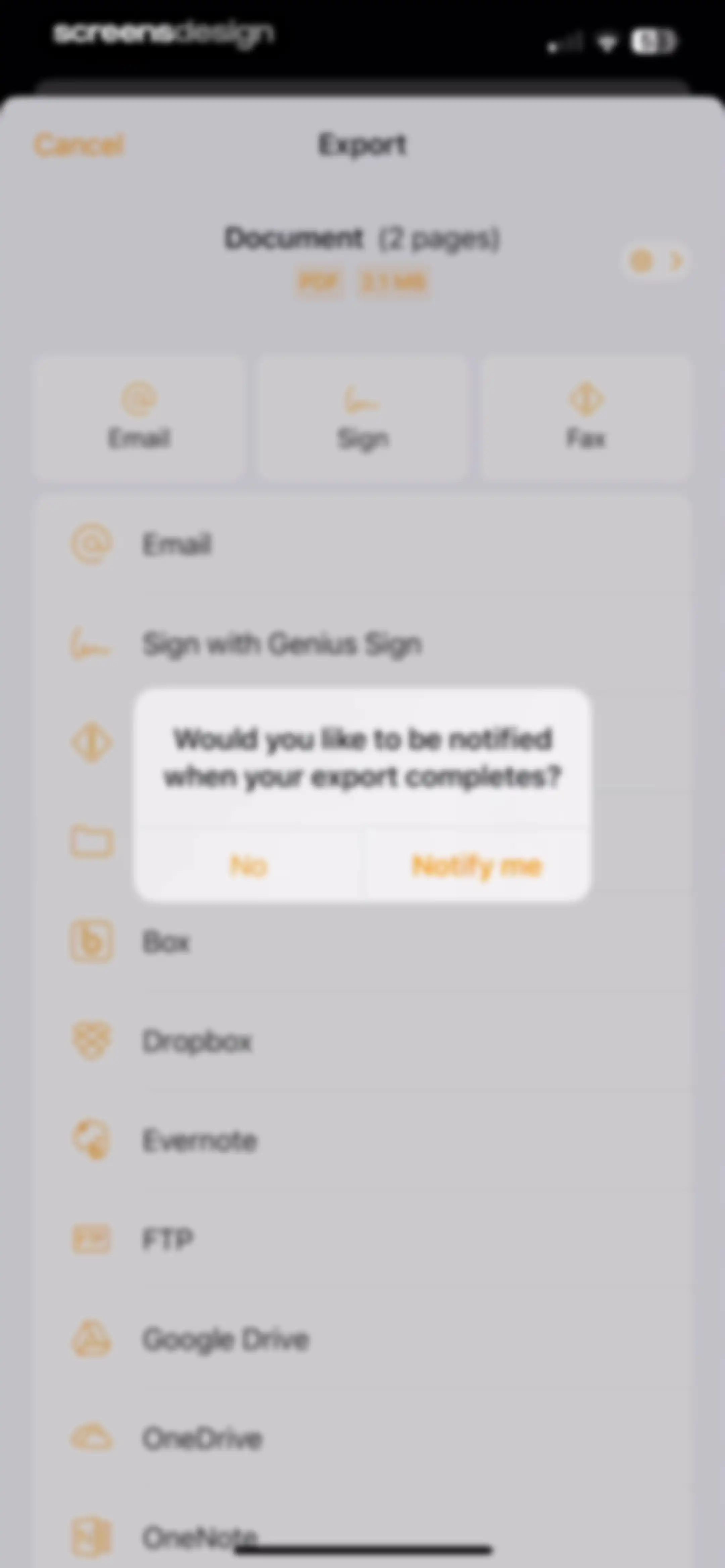 Scanner App: Genius Scan screen 38