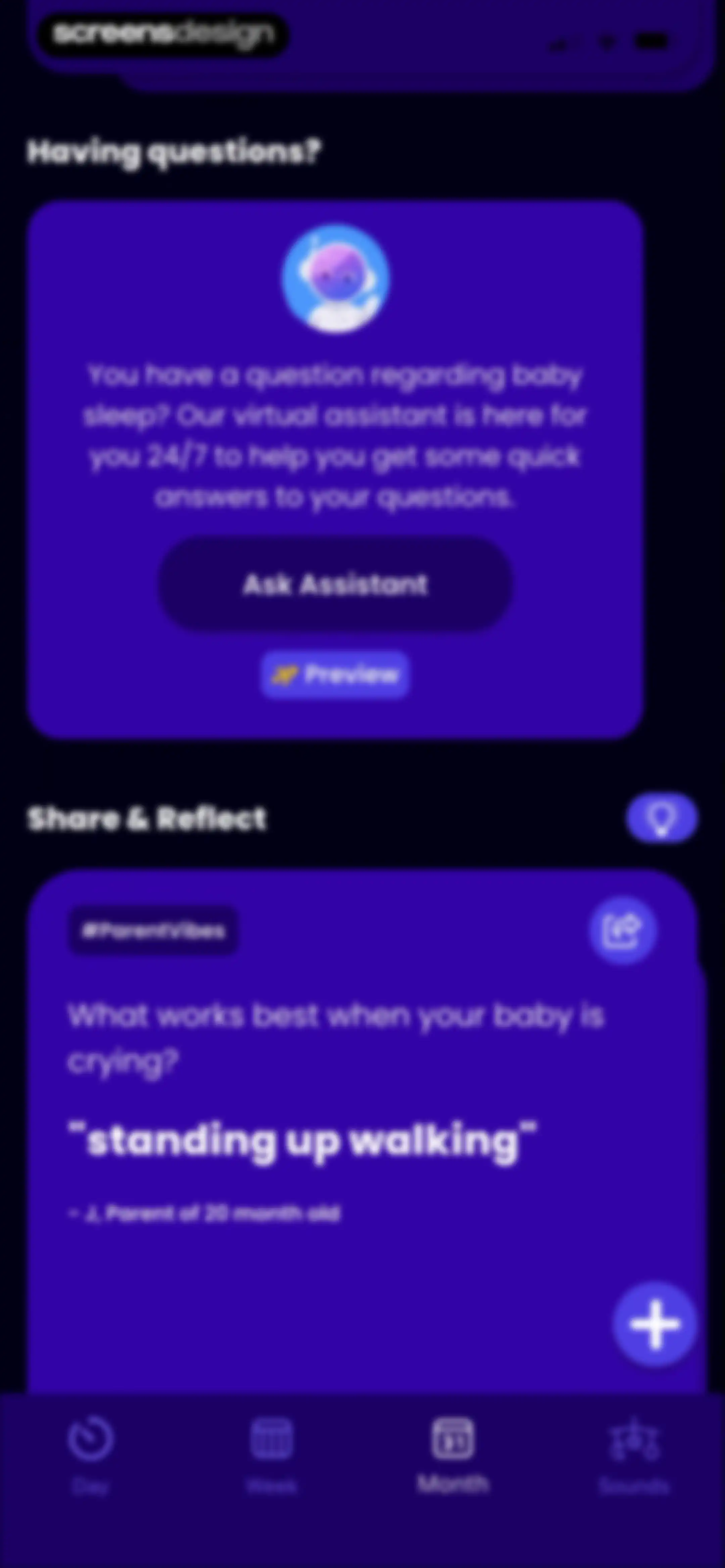 Happy Baby - Sleep & Tracker screen 131