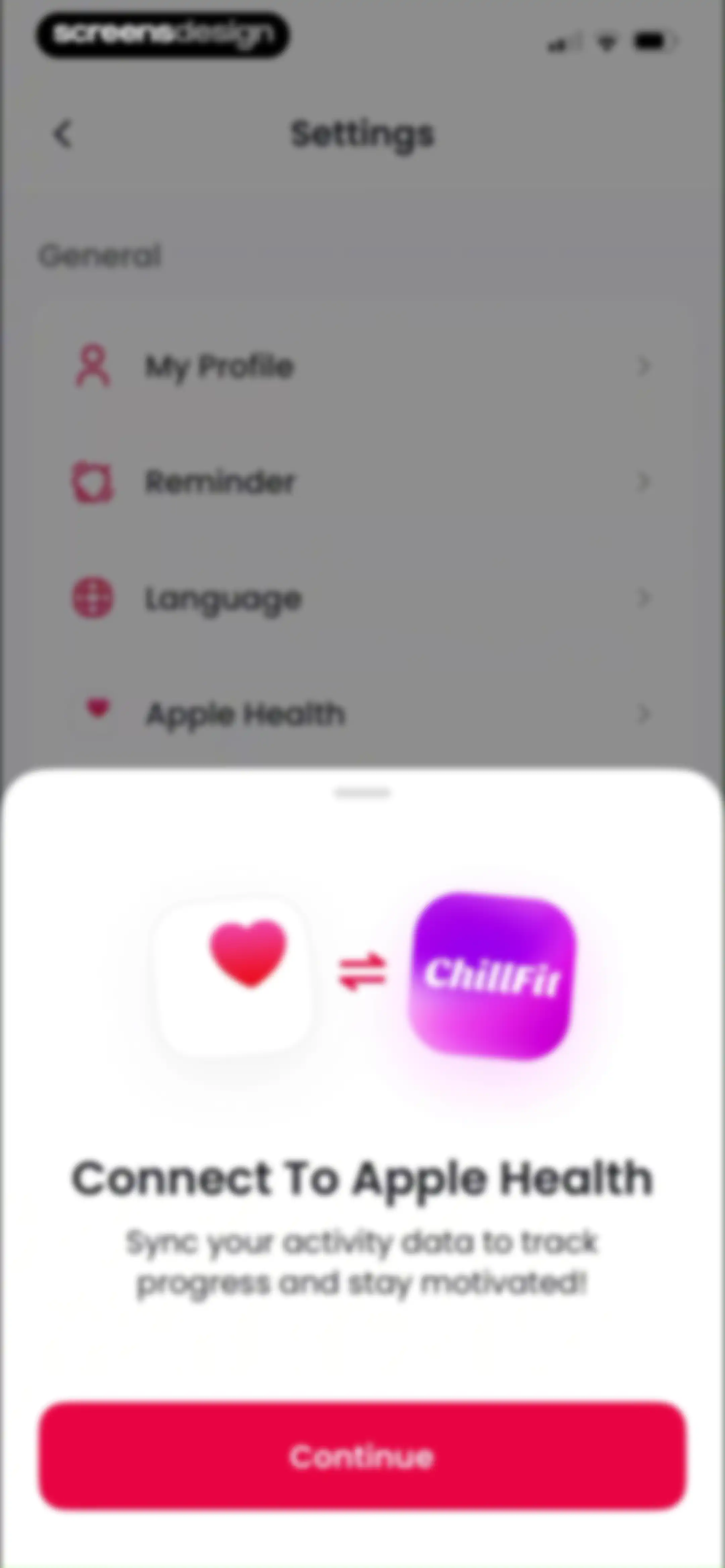ChillFit: Home Workout Planner screen 173