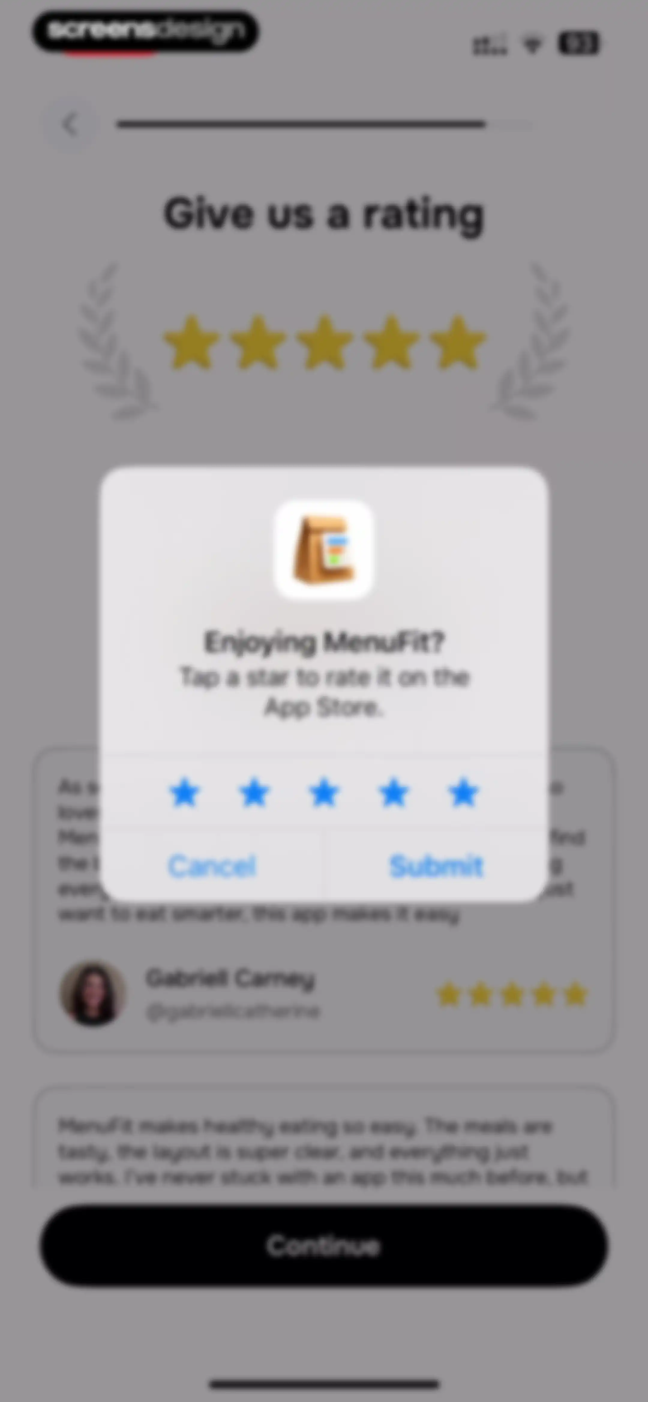 MenuFit - Healthy Eating Out screen 35