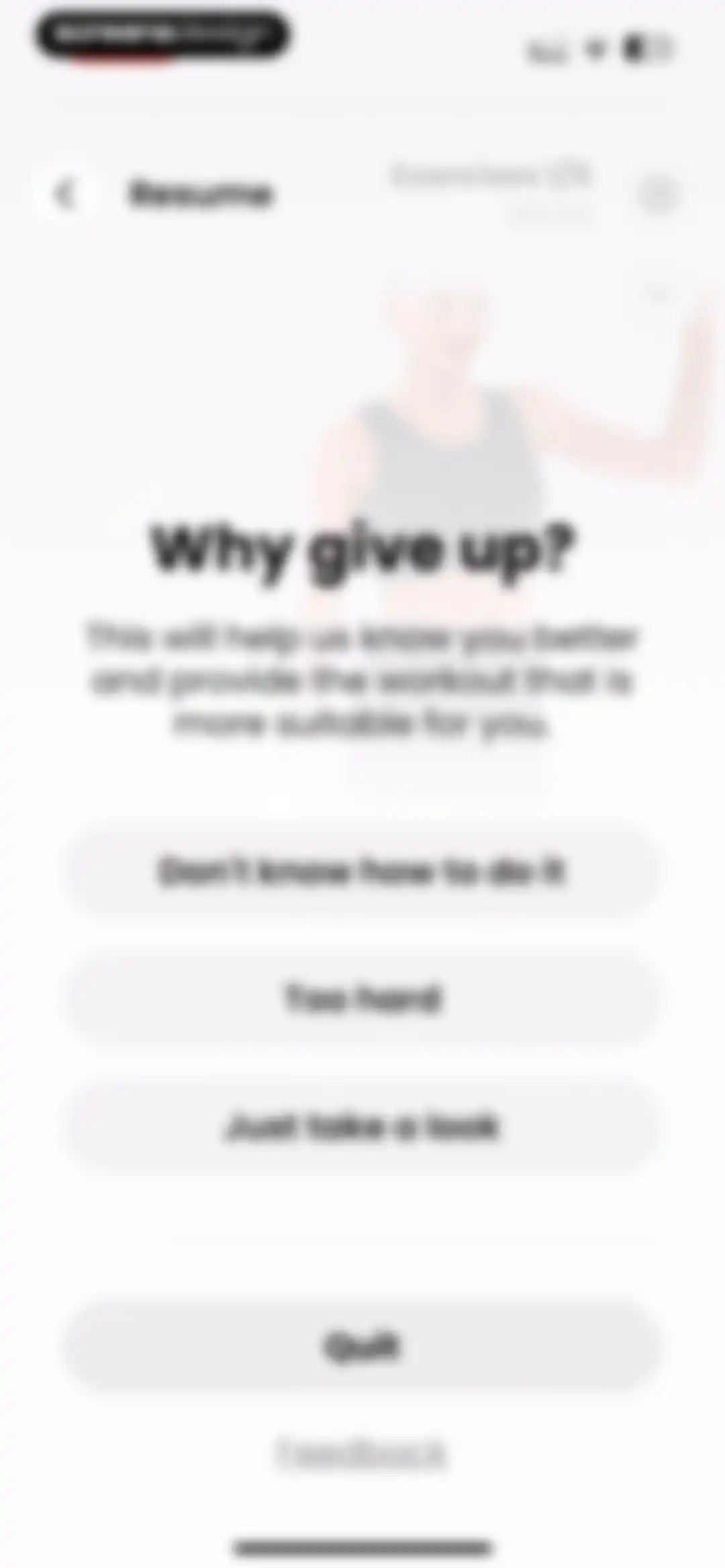 Lose Weight for Women at Home screen 124