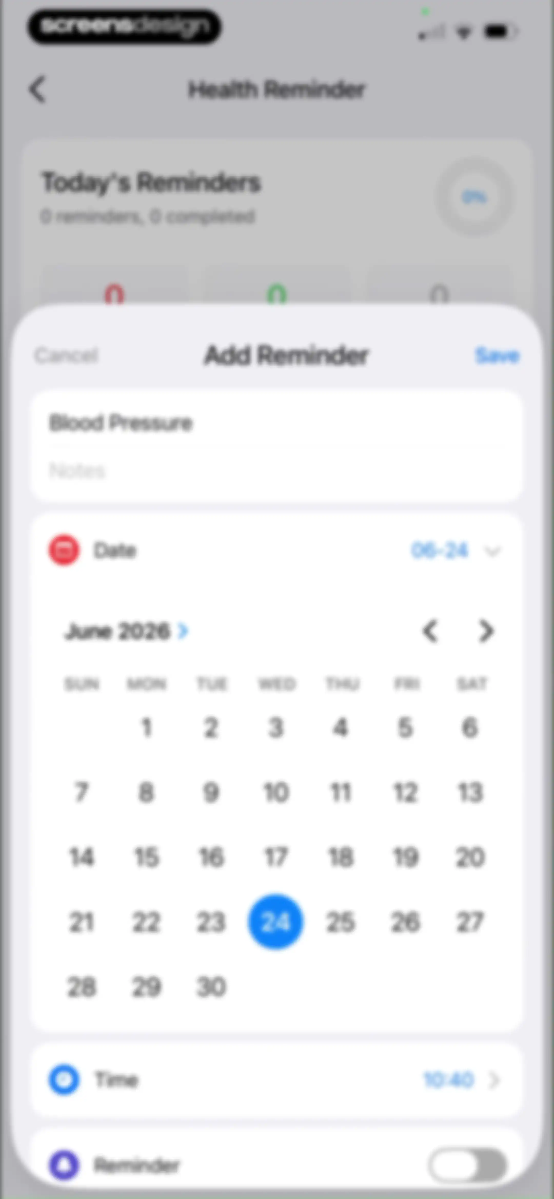 Wellpulse-Heart Health Tracker screen 100