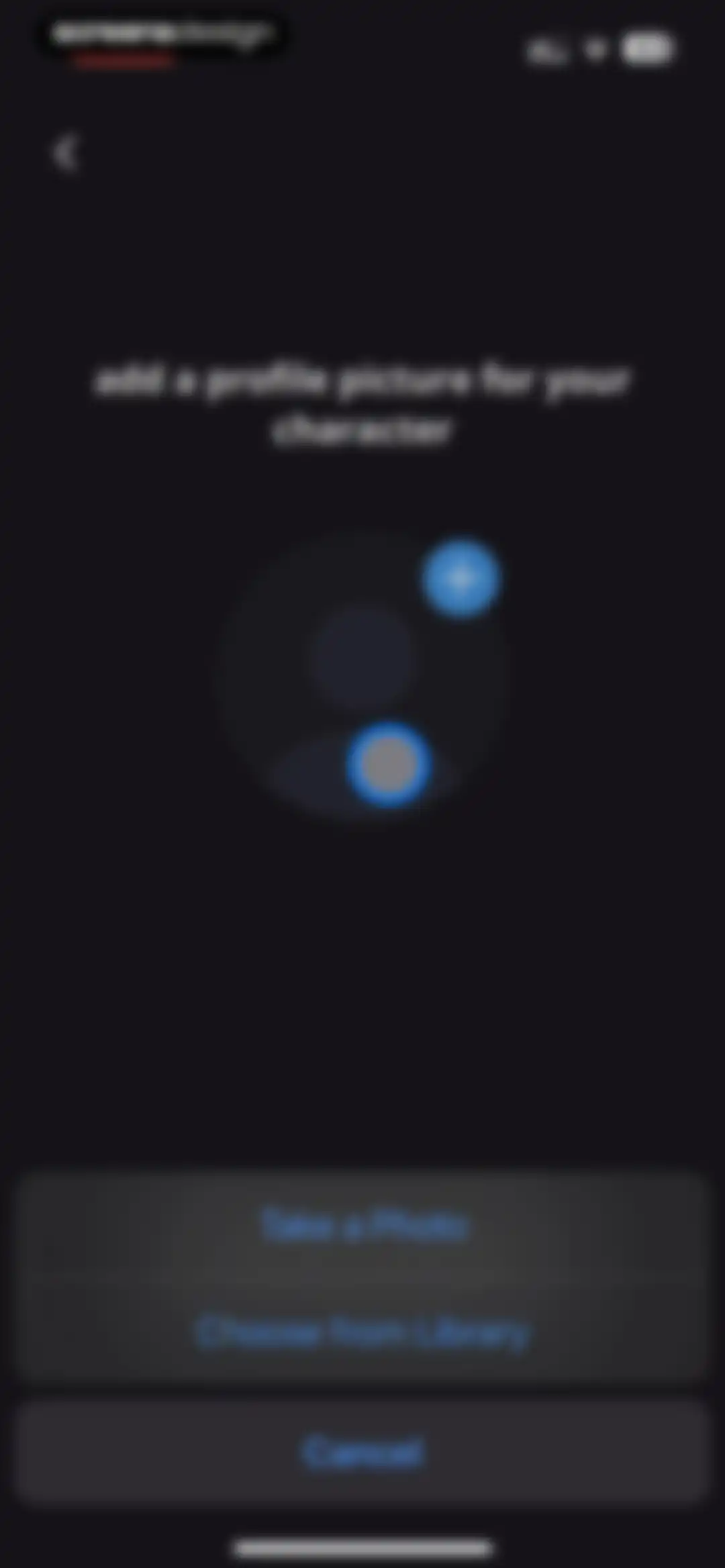 status - sims but social media screen 111