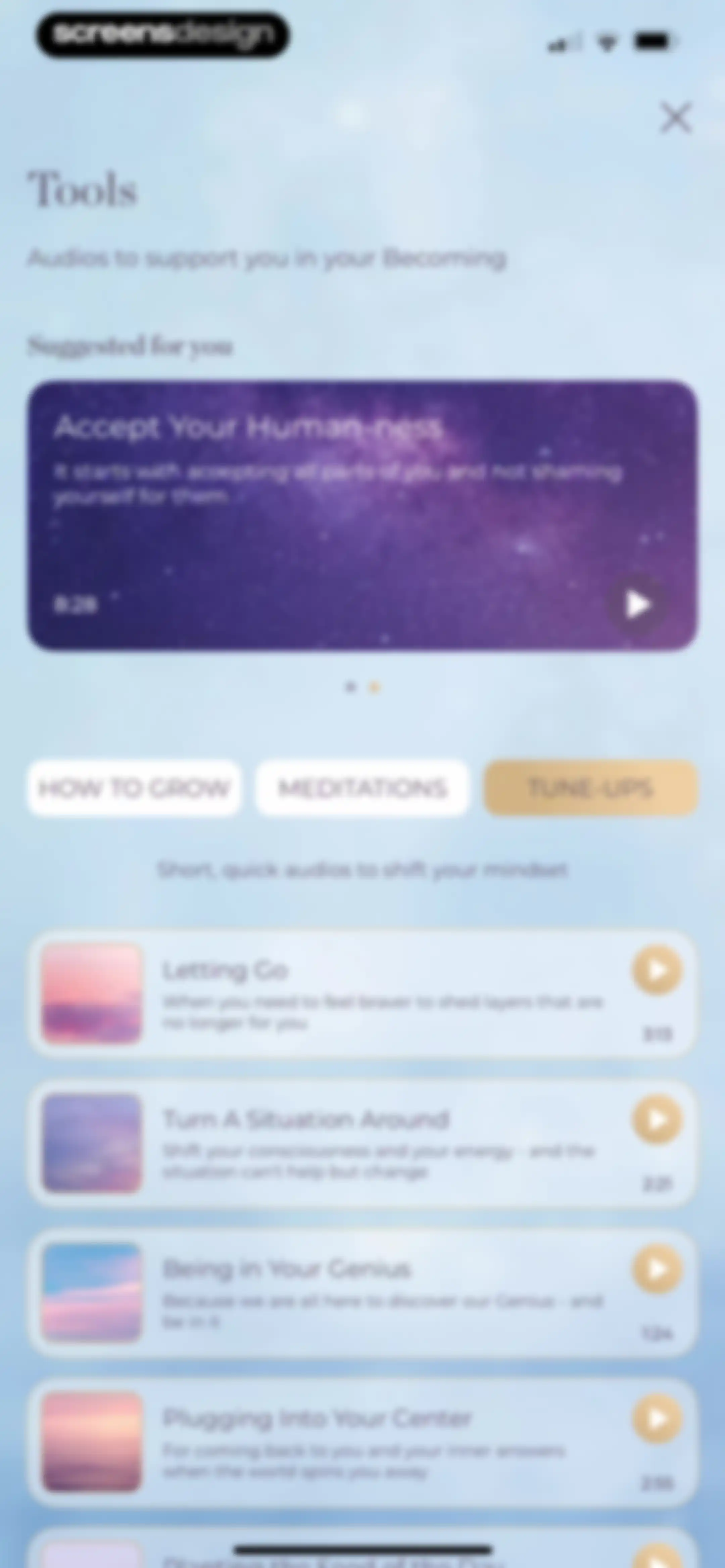 Align: The Human Design App screen 31