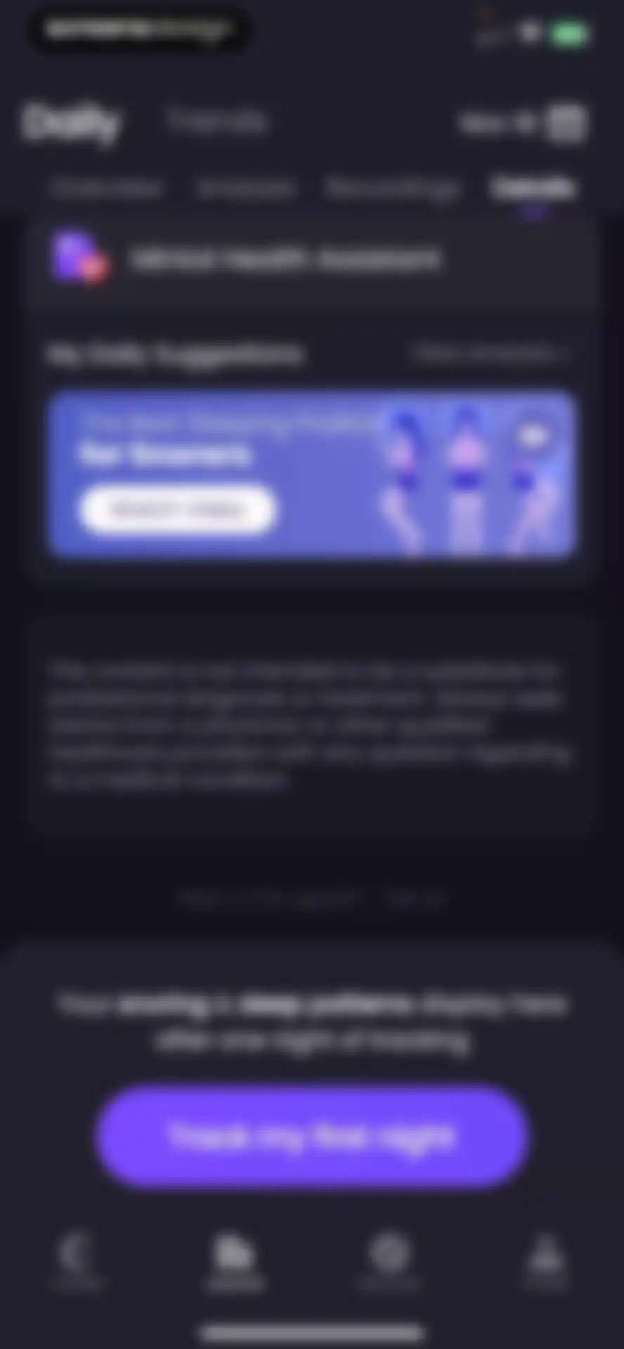 Mintal Tracker:Sleep Recorder screen 60
