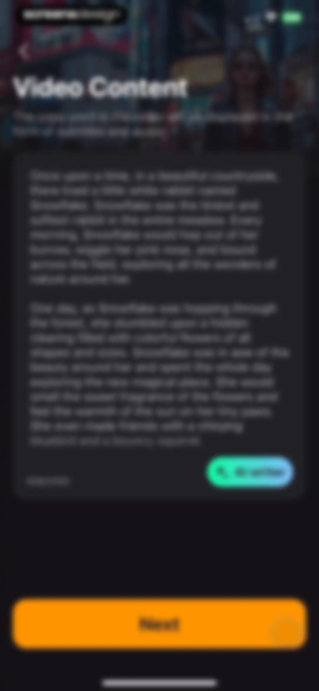 VideoShow AI Video Editor screen 87