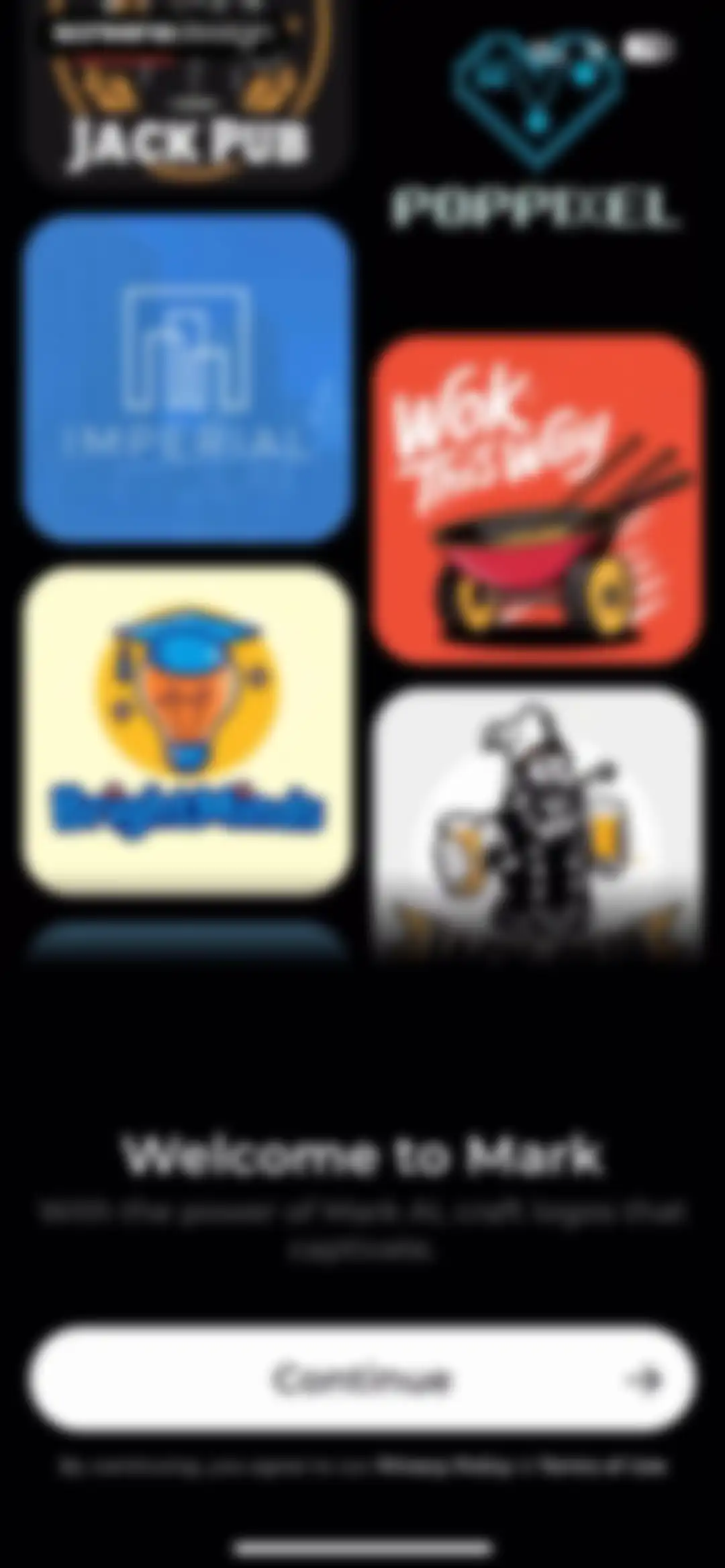 AI Logo Generator - Mark screen 3