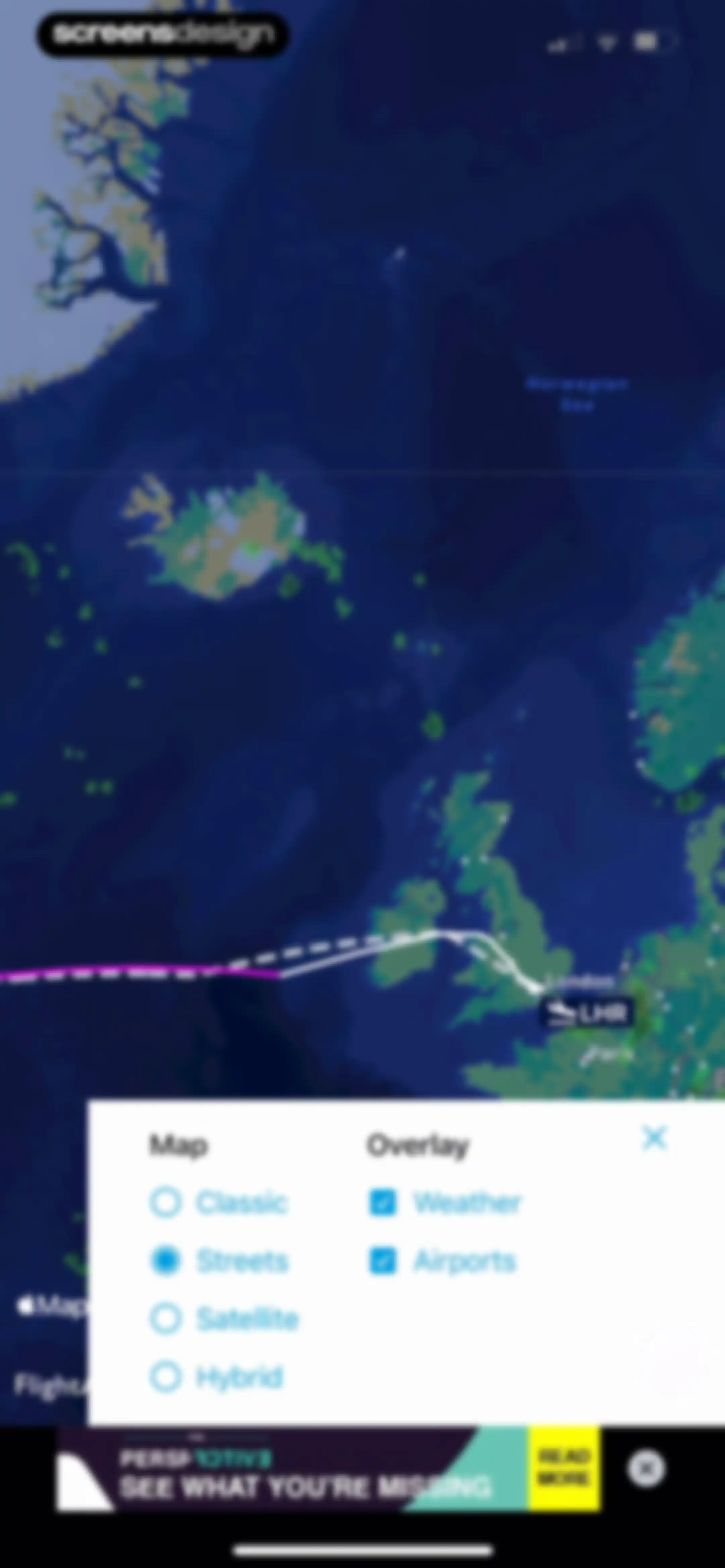 FlightAware Flight Tracker screen 46