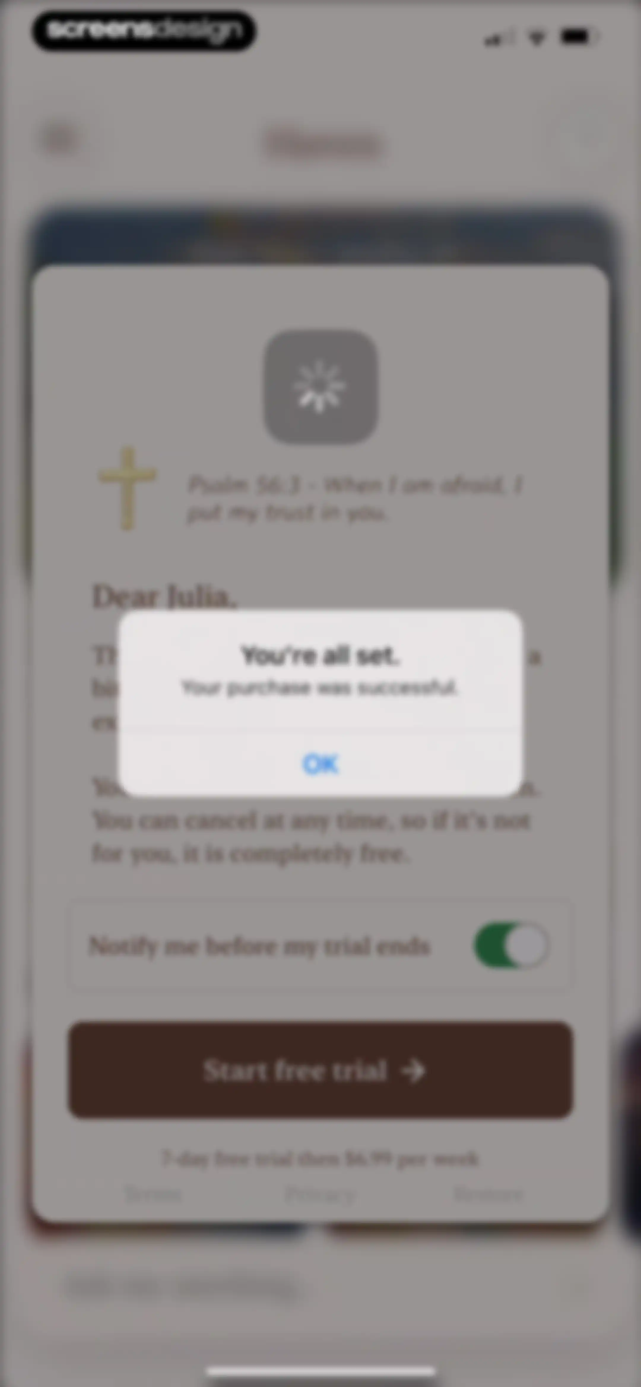 Haven - Bible Chat screen 23