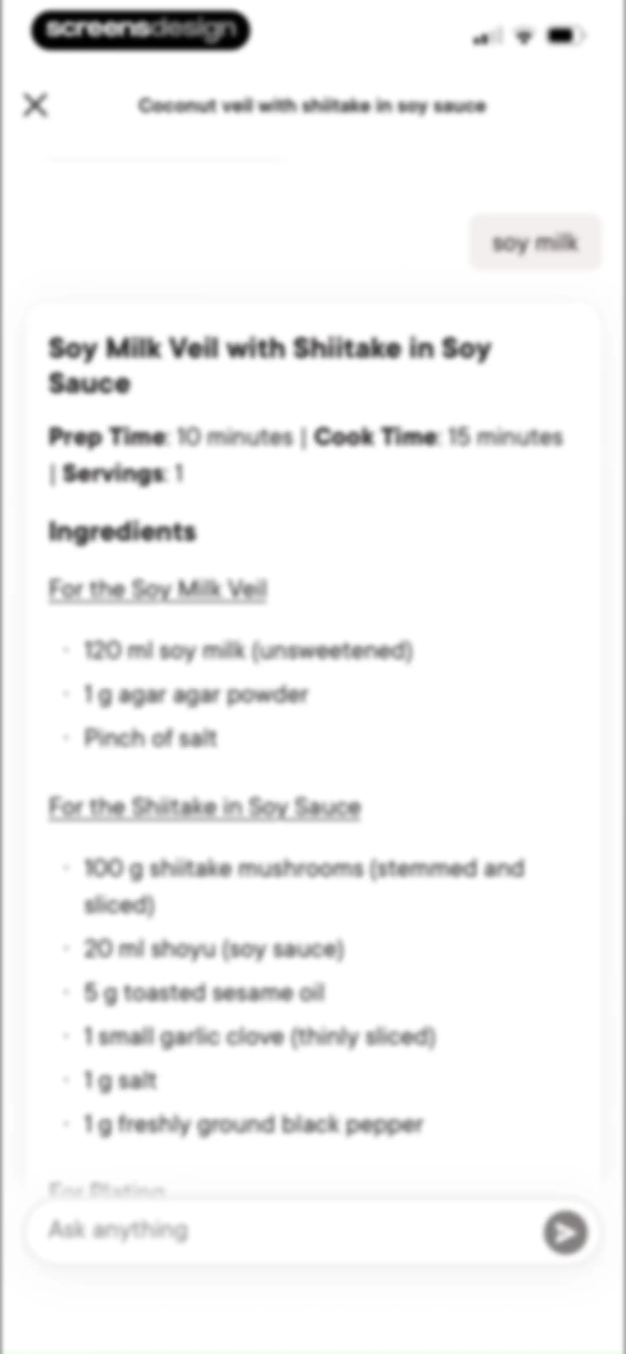 Gronda: Recipes for Chefs screen 41