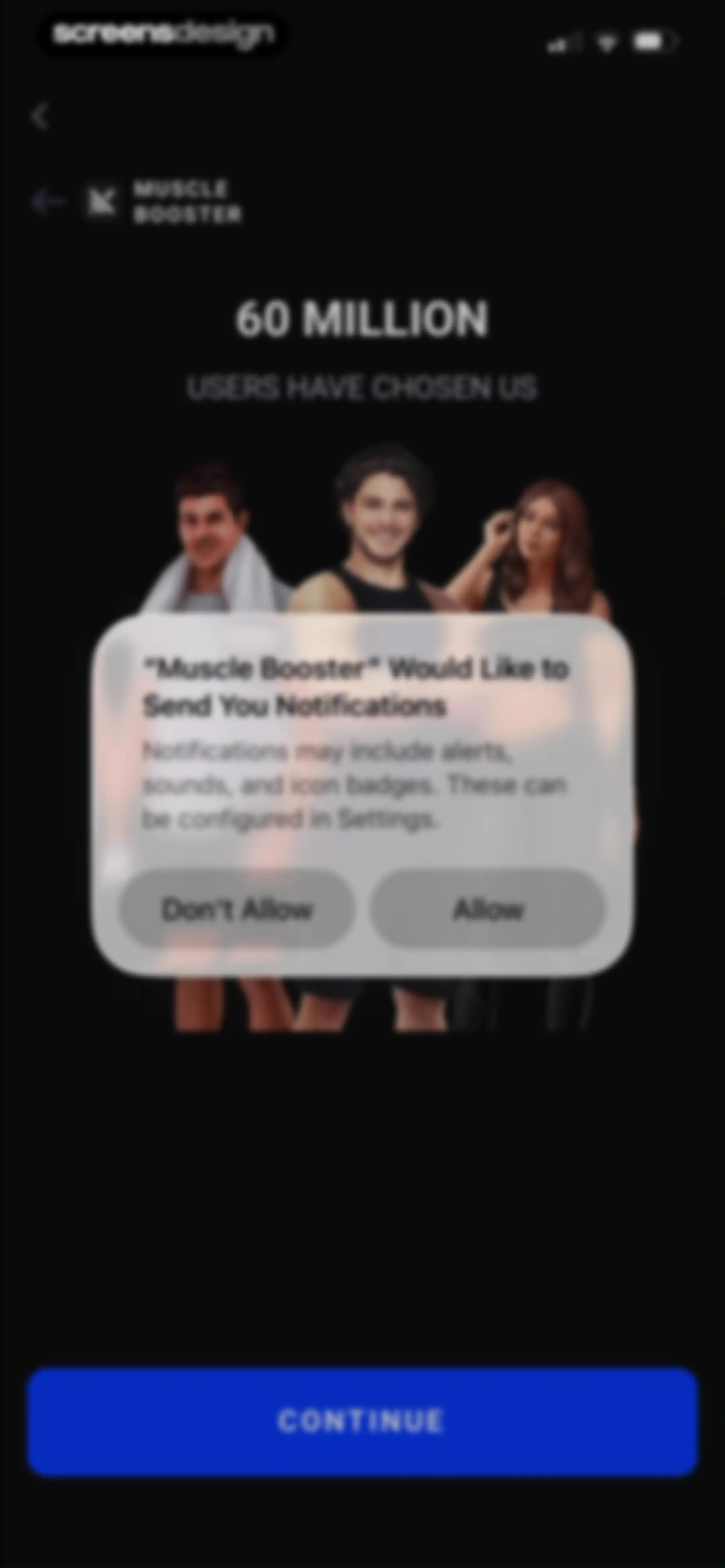 Muscle Booster Workout Tracker screen 4