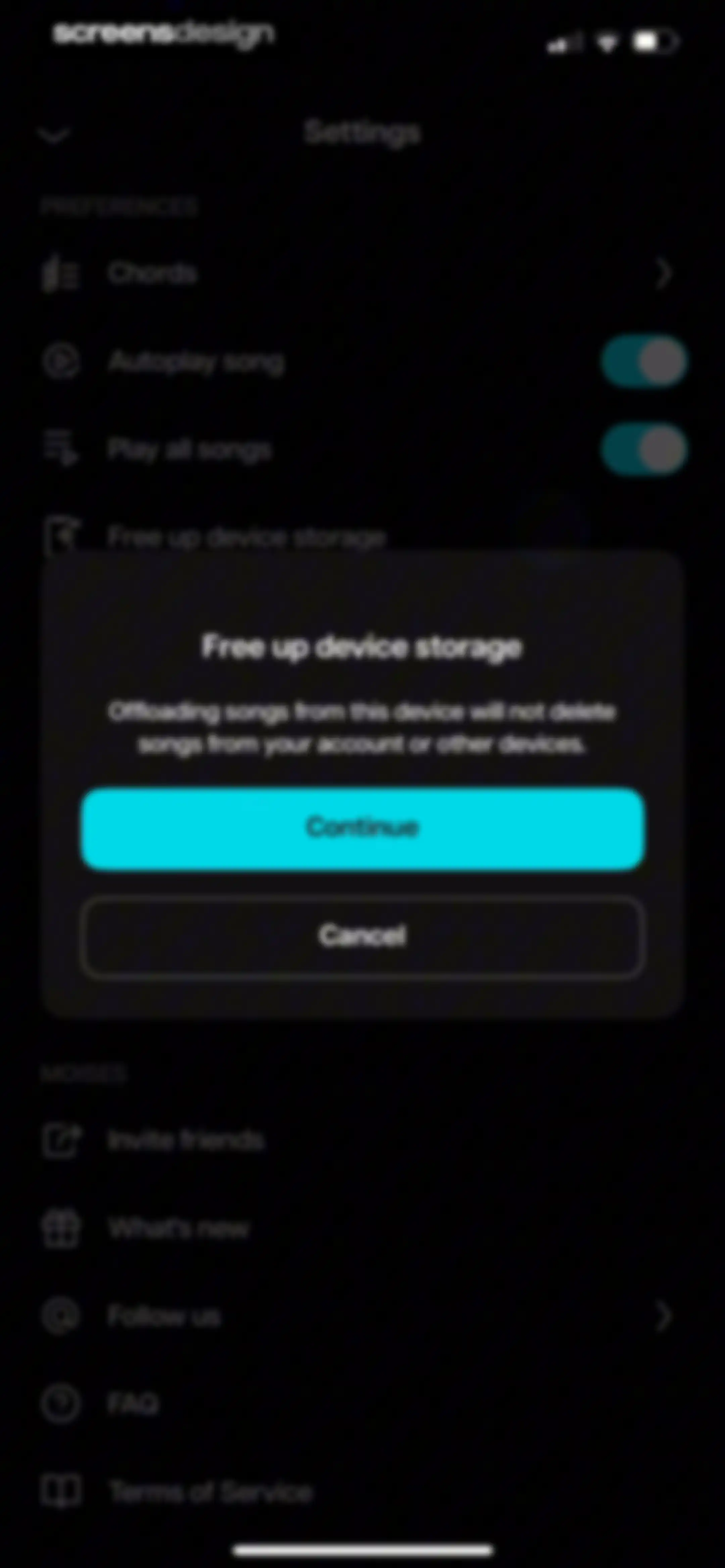 Moises: The Musician's App screen 89