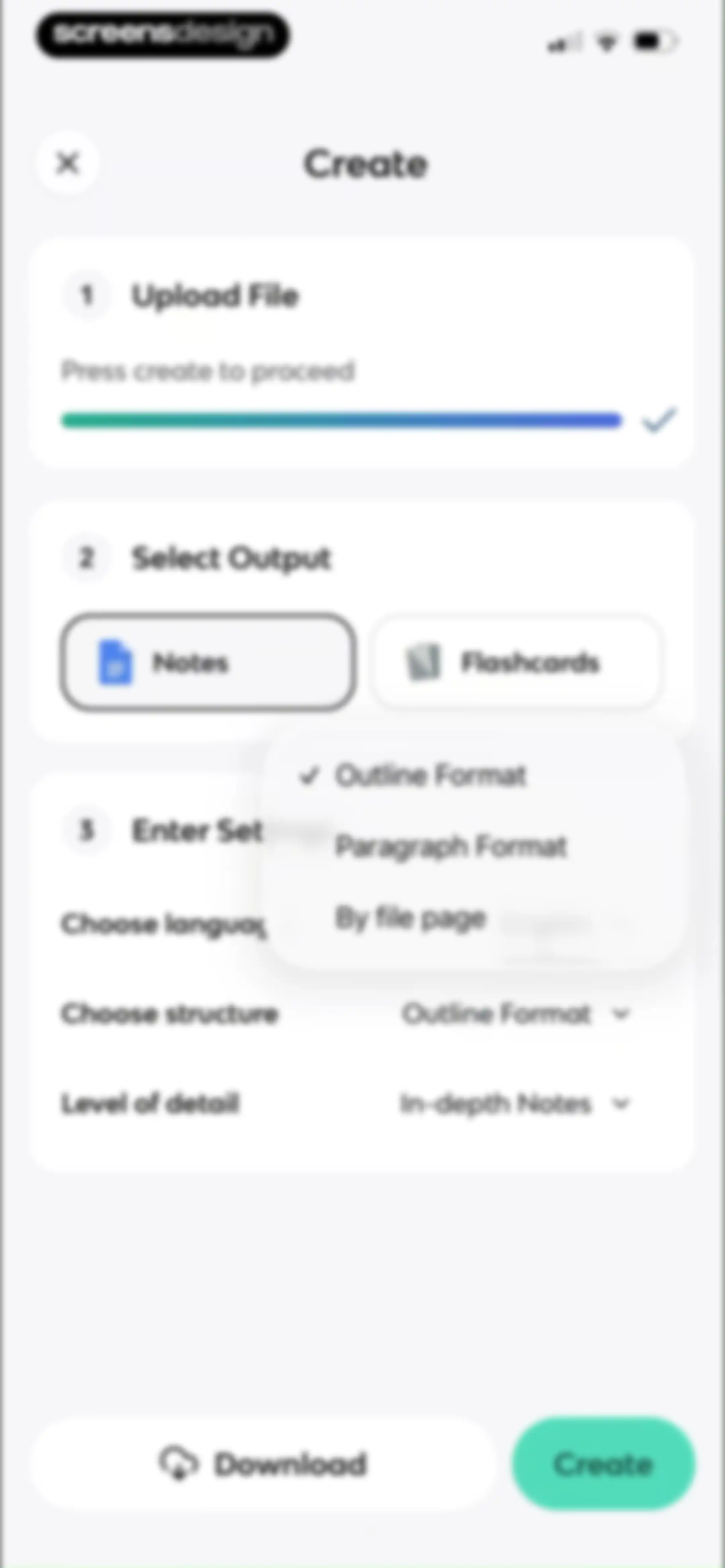 Knowt: AI Flashcards & Notes screen 44