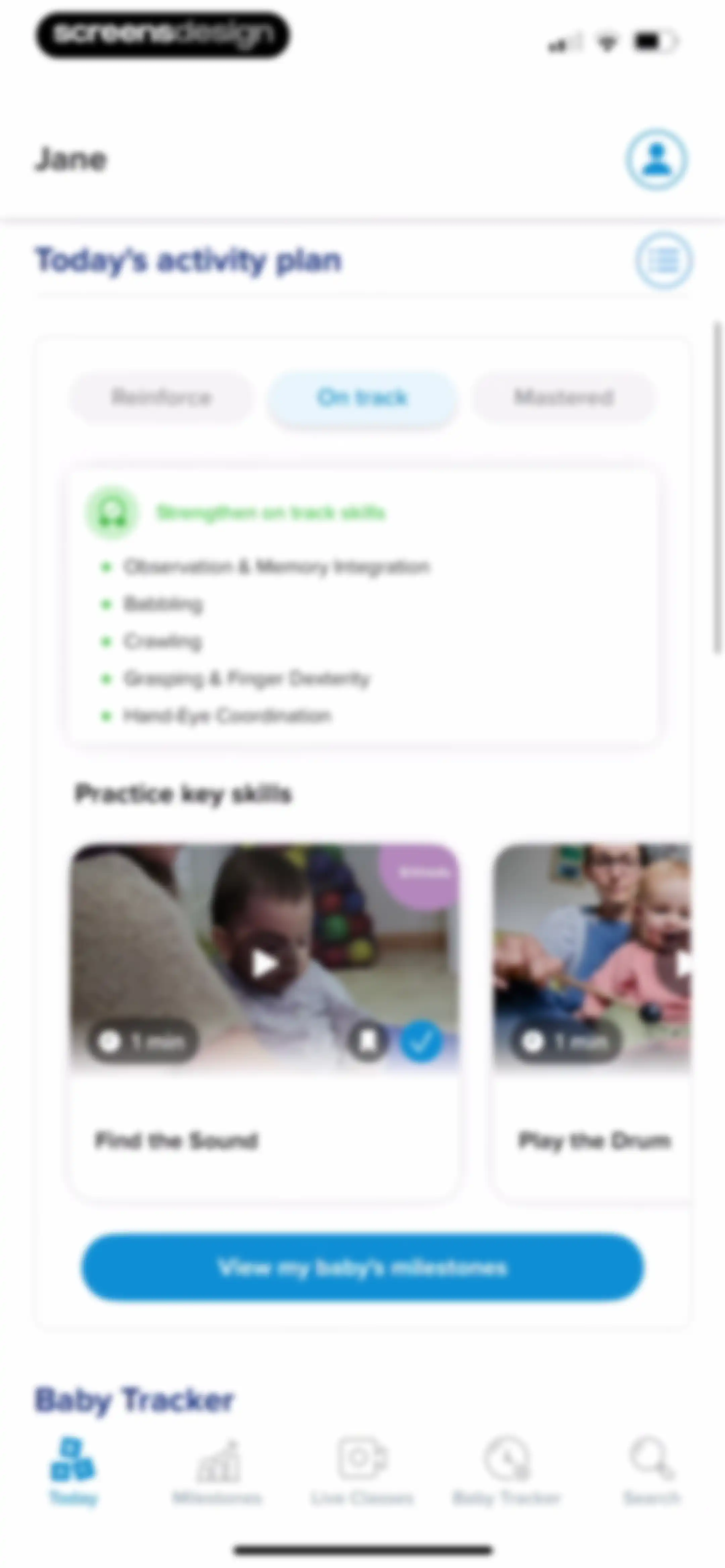 Kinedu: Baby Development screen 73