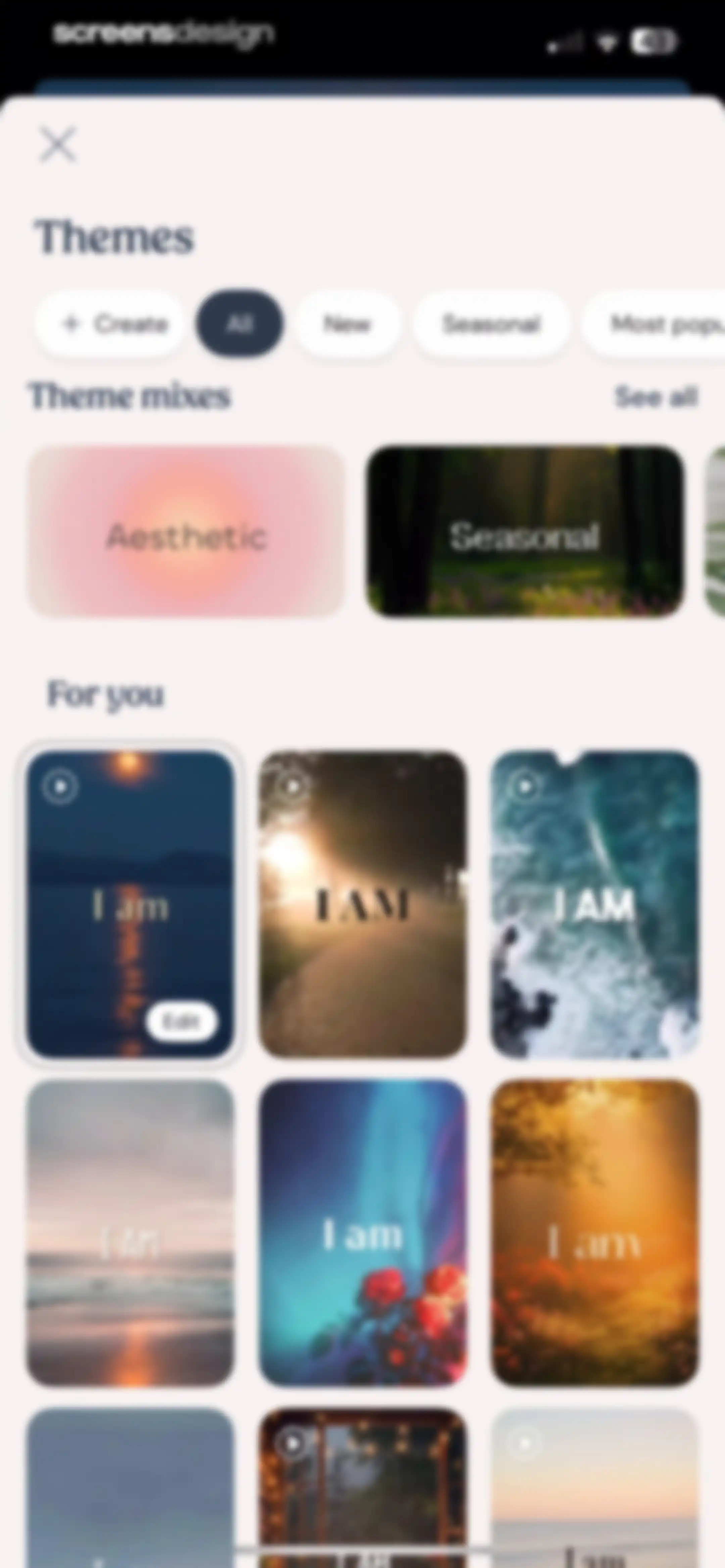 I am - Daily Affirmations screen 54