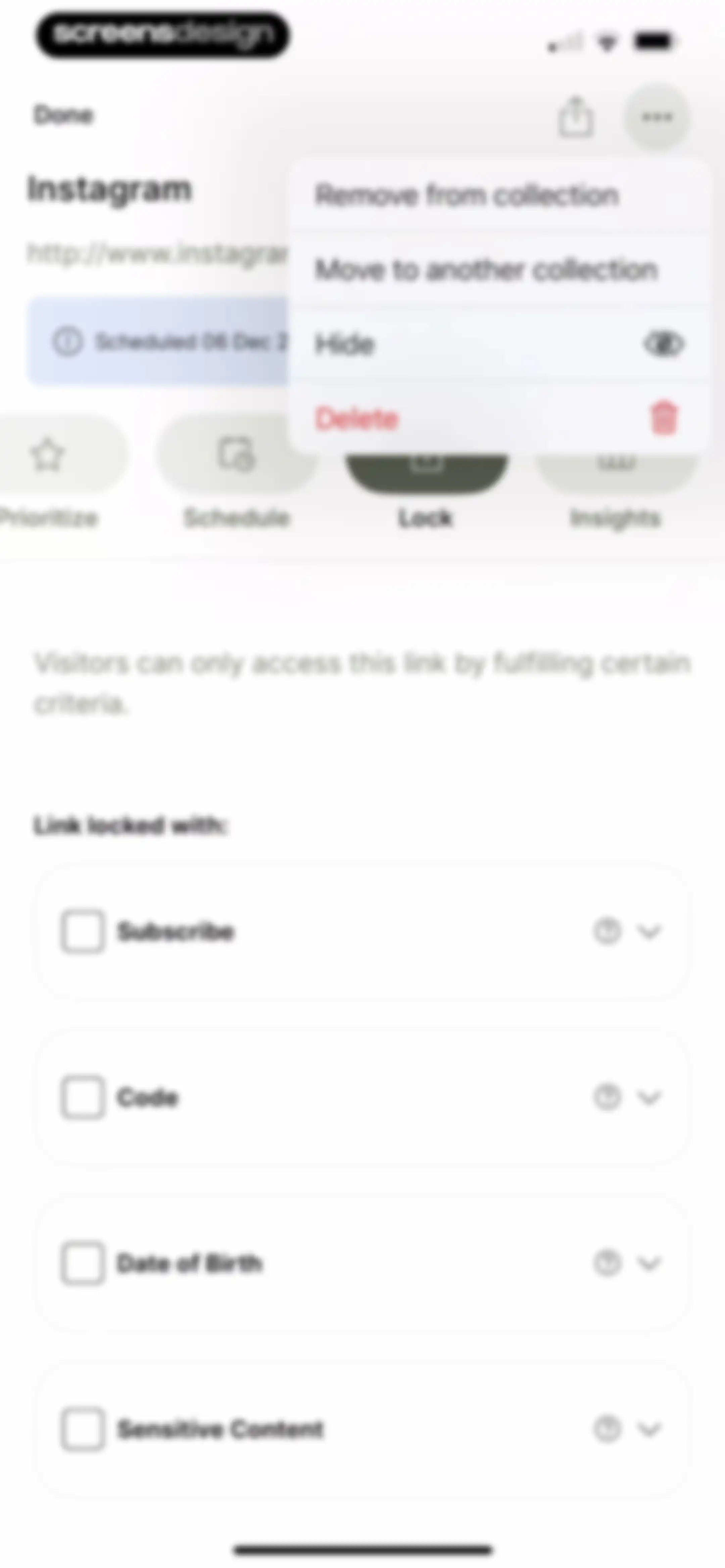 Linktree: Link in Bio Creator screen 68