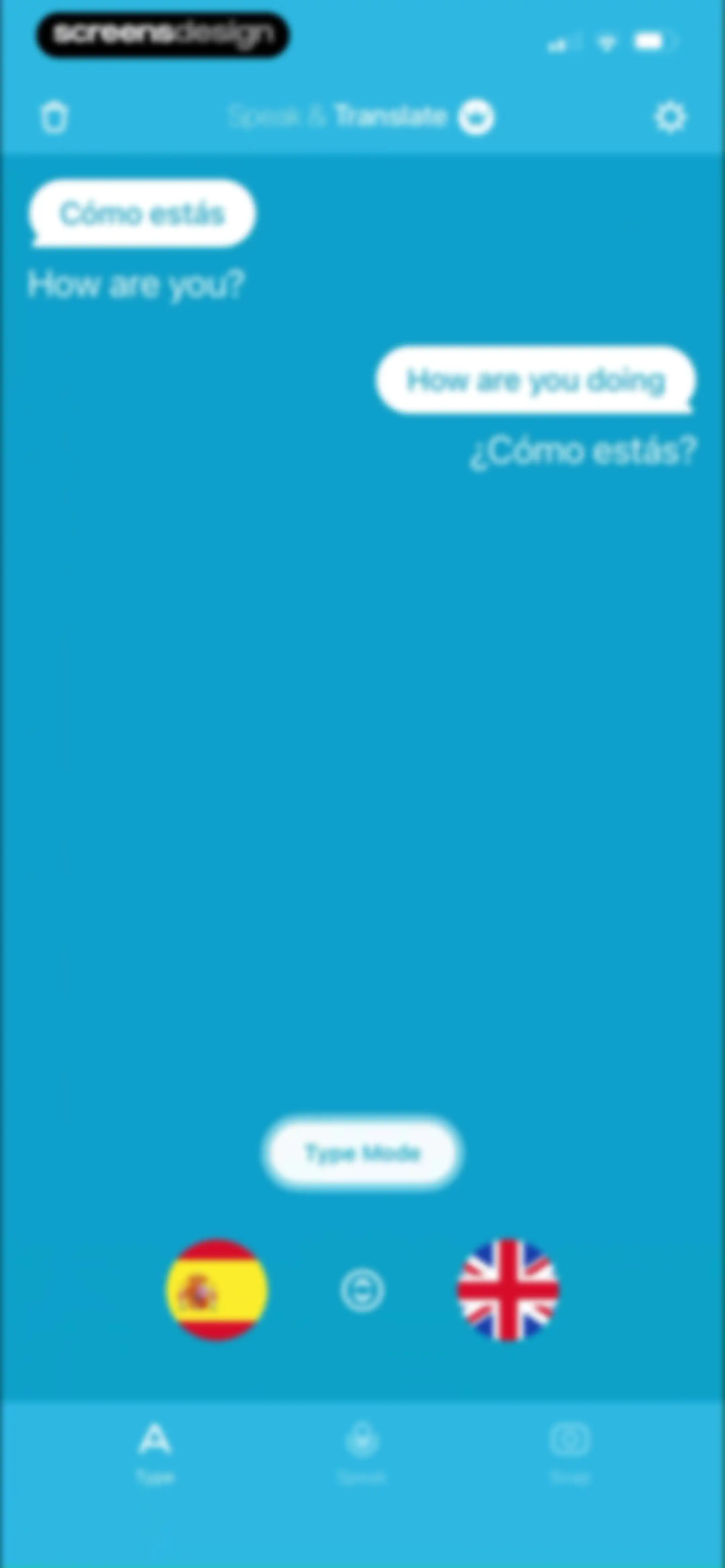 Speak & Translate - Translator screen 32