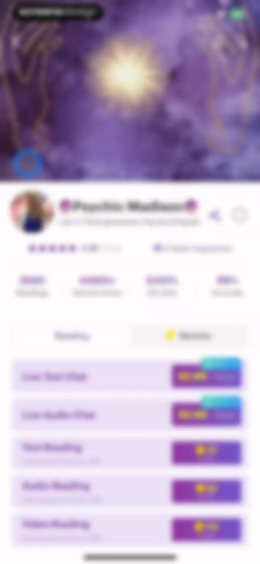 Soulight-Online Psychic Advice screen 26