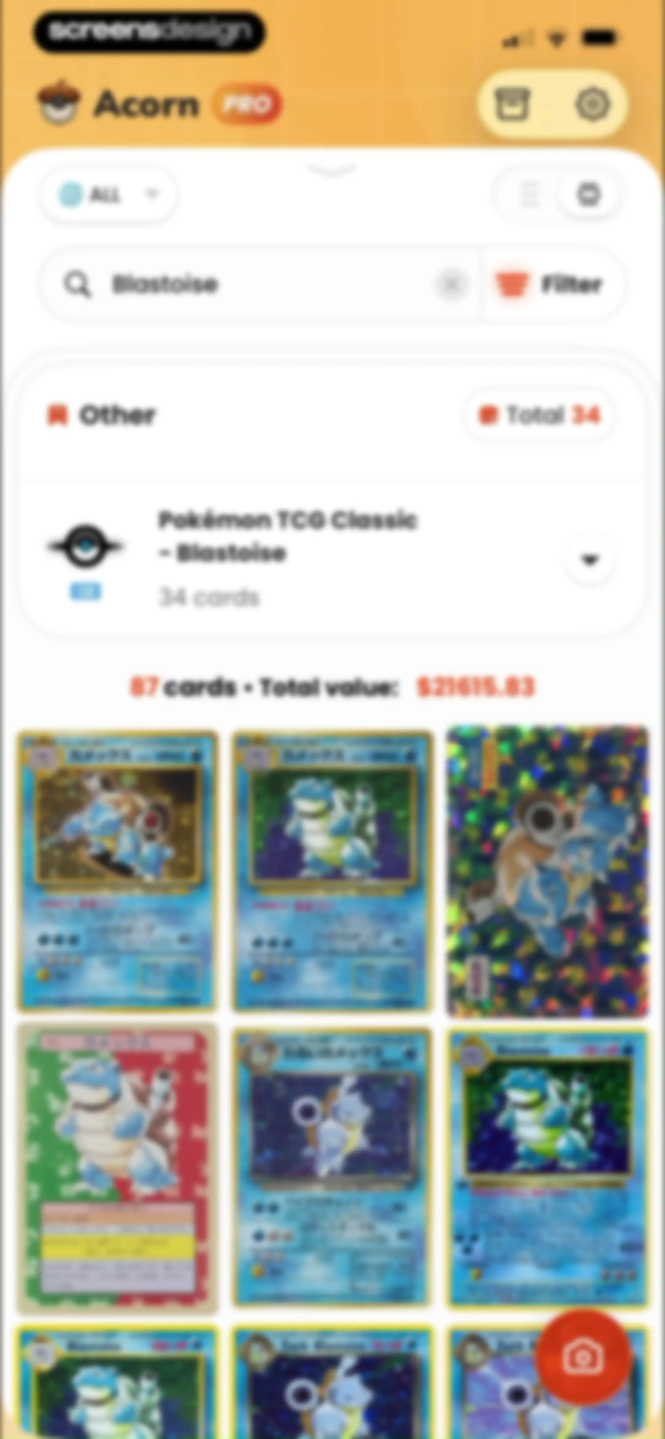 Acorn TCG ‒ Card Scanner App screen 54