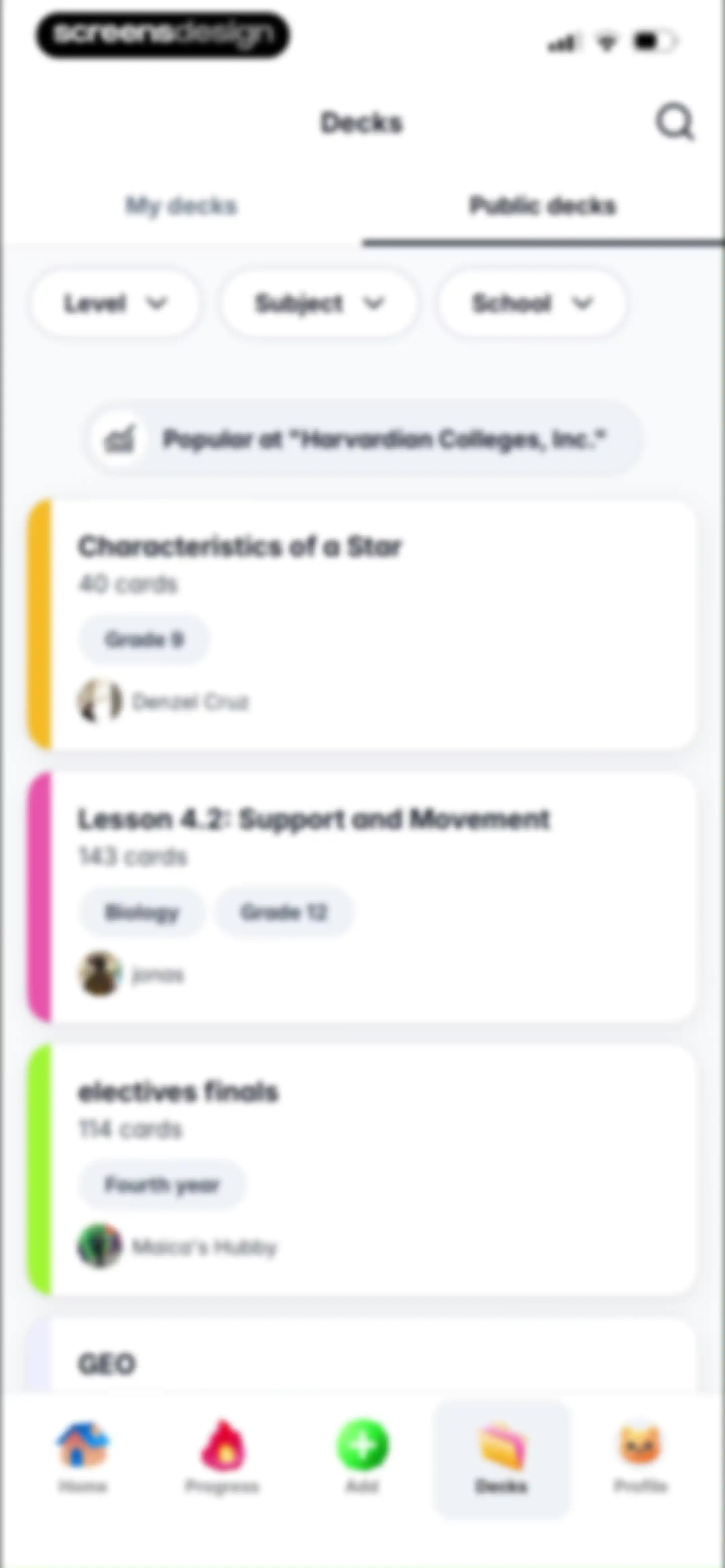 Gizmo: AI Tutor screen 171