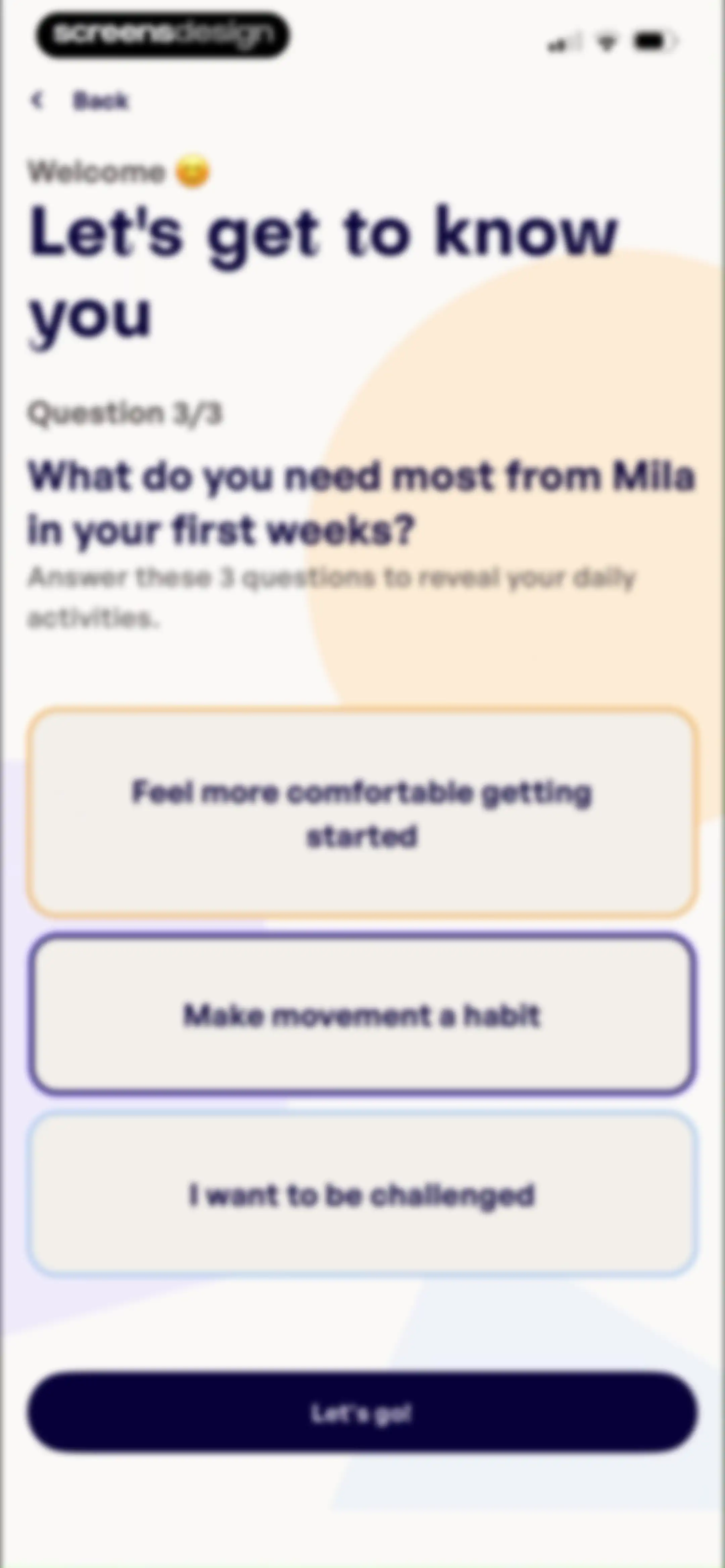 Mila: Home Workout & Fitness screen 17