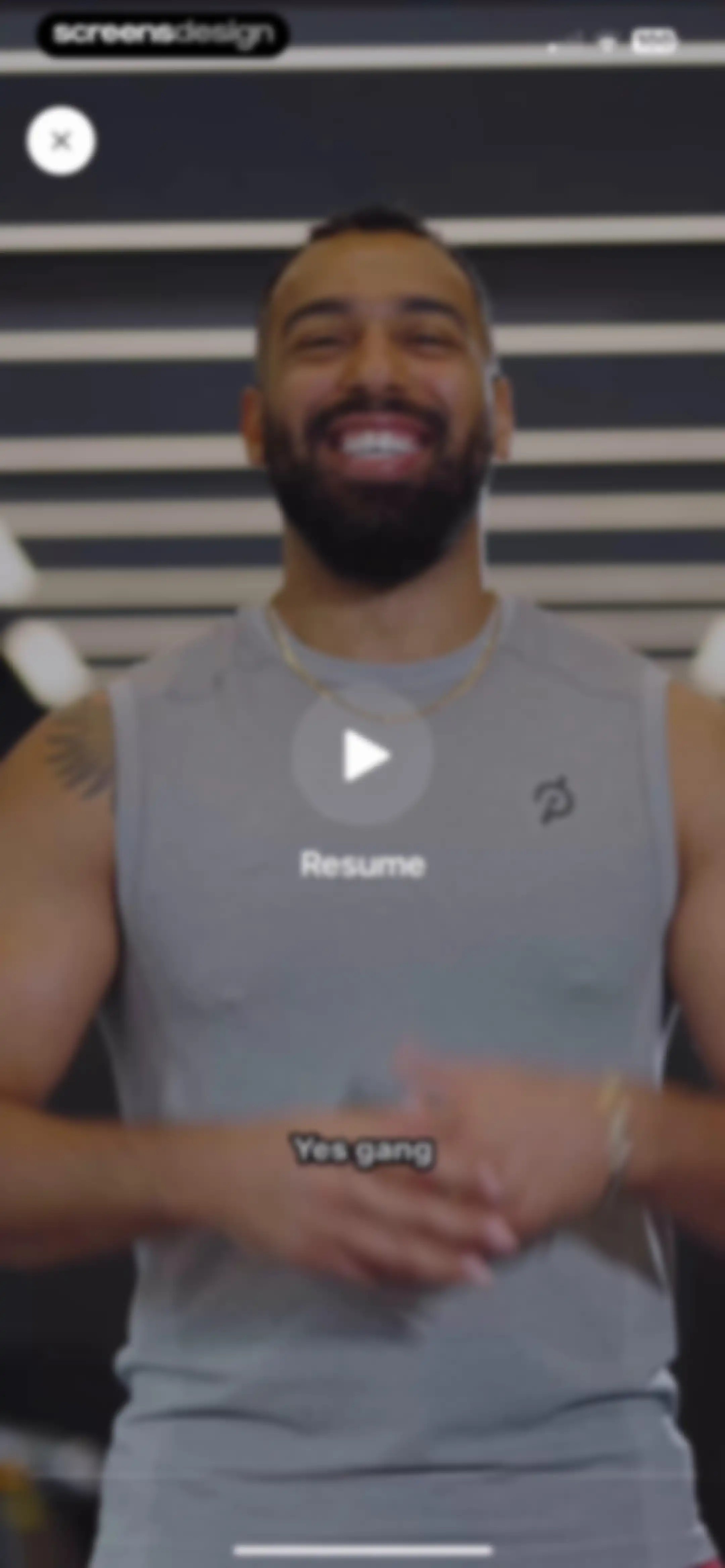 Peloton Strength+ screen 27